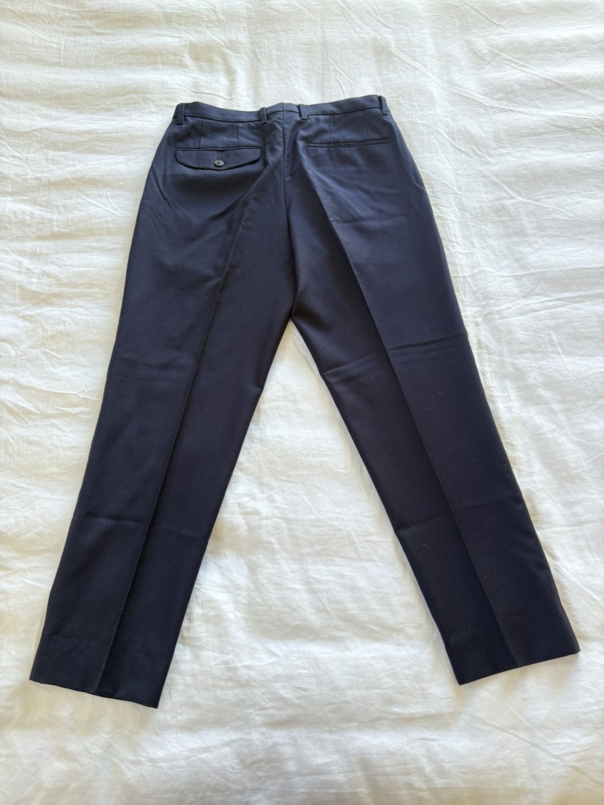 Jil Sander × Uniqlo +J wool pants - navy Size US 31 - 2 Thumbnail