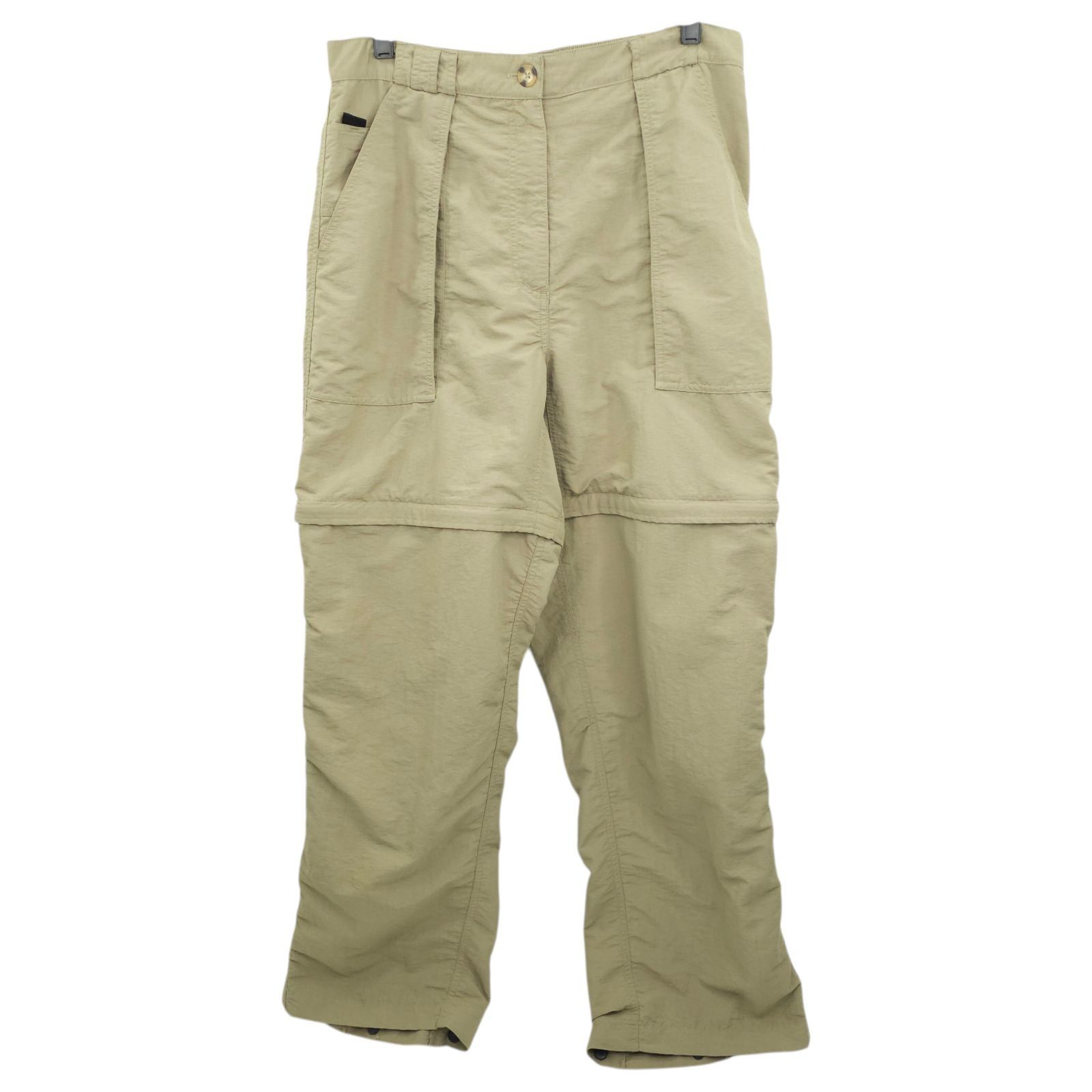 The North Face The North Face Pants Womens L Beige Convertible Cargo Hiking Size 30" / US 8 / IT 44 - 1 Thumbnail