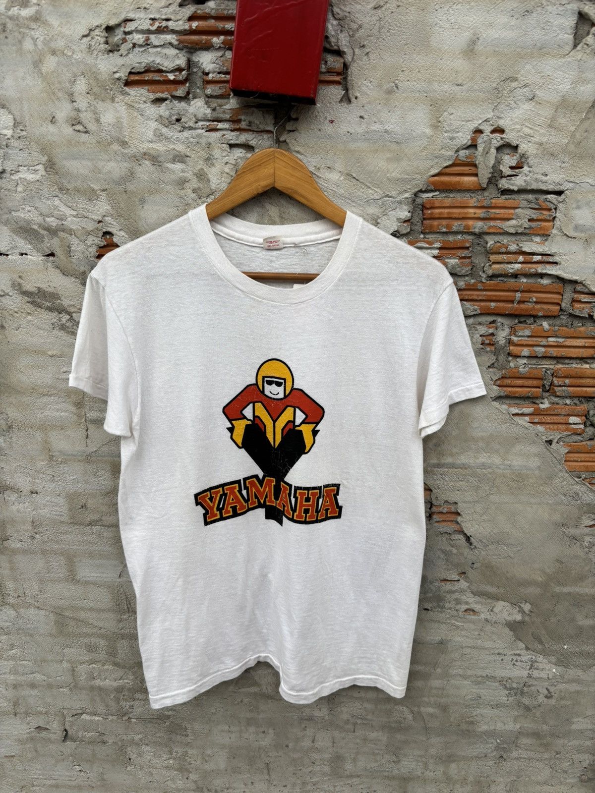 Vintage Vintage 1970s Yamaha Motorcyclist Size US L / EU 52-54 / 3 - 1 Thumbnail