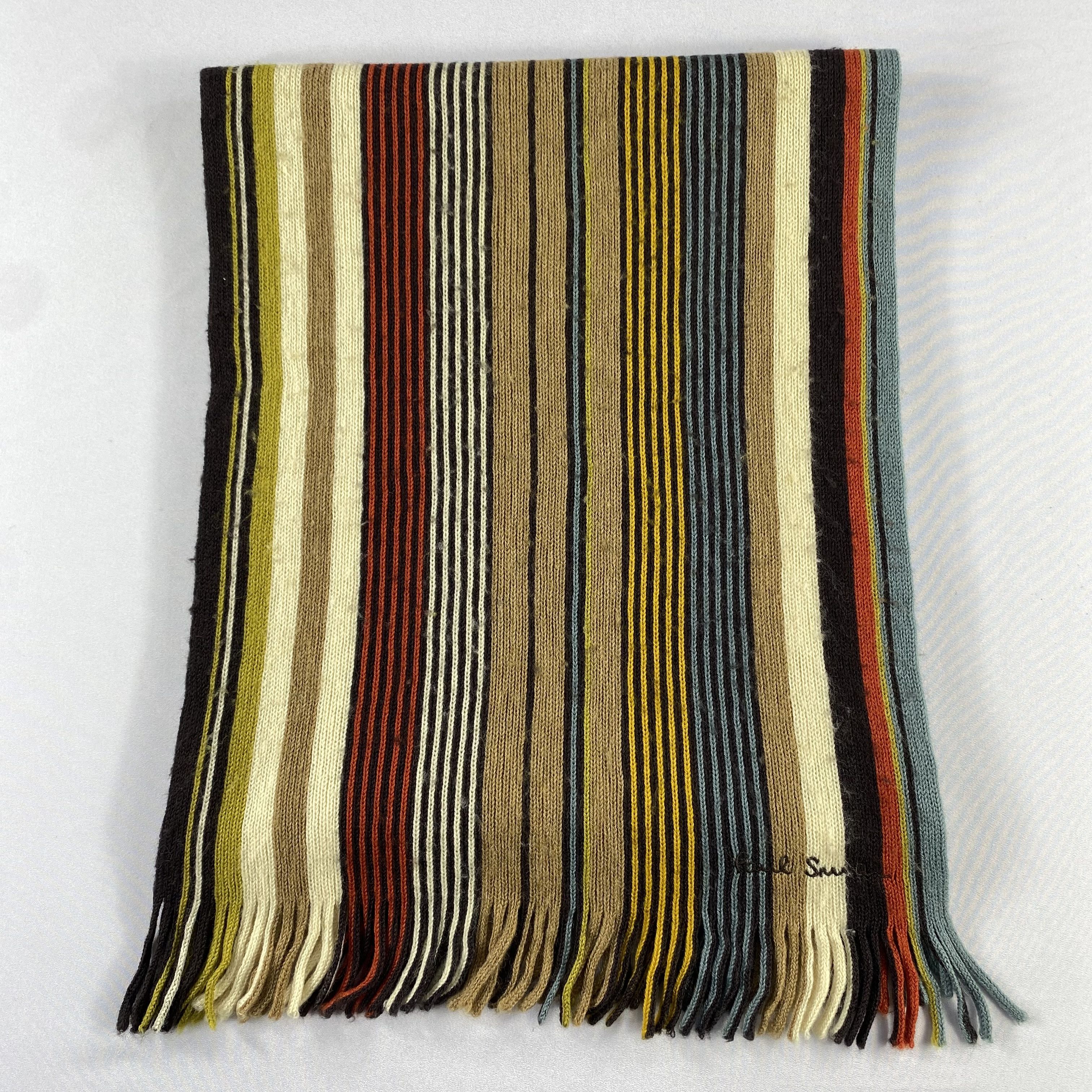Paul Smith Paul Smith Scarf Neck Wrap Wool Muffler Size ONE SIZE - 2 Thumbnail