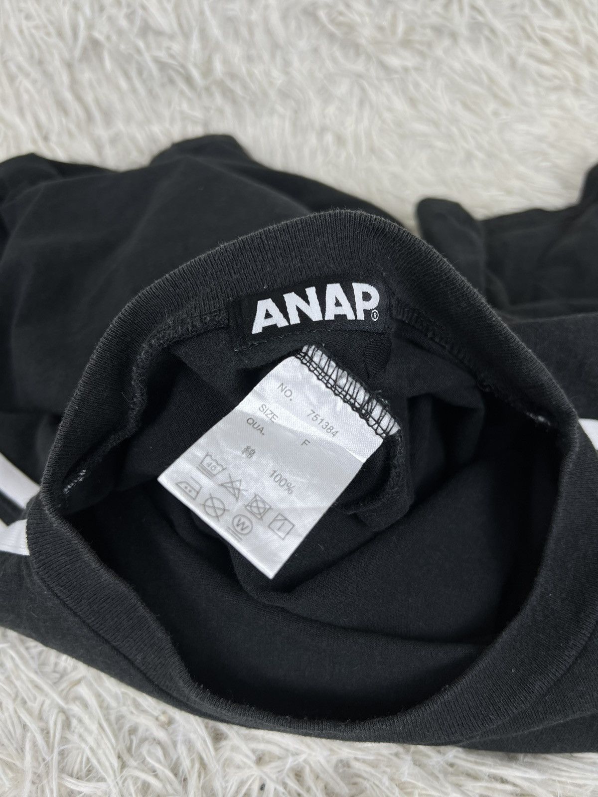 Japanese Brand ANAP Photo Print Quotes T-Shirt Skatewear Hipster Style Size US L / EU 52-54 / 3 - 4 Thumbnail