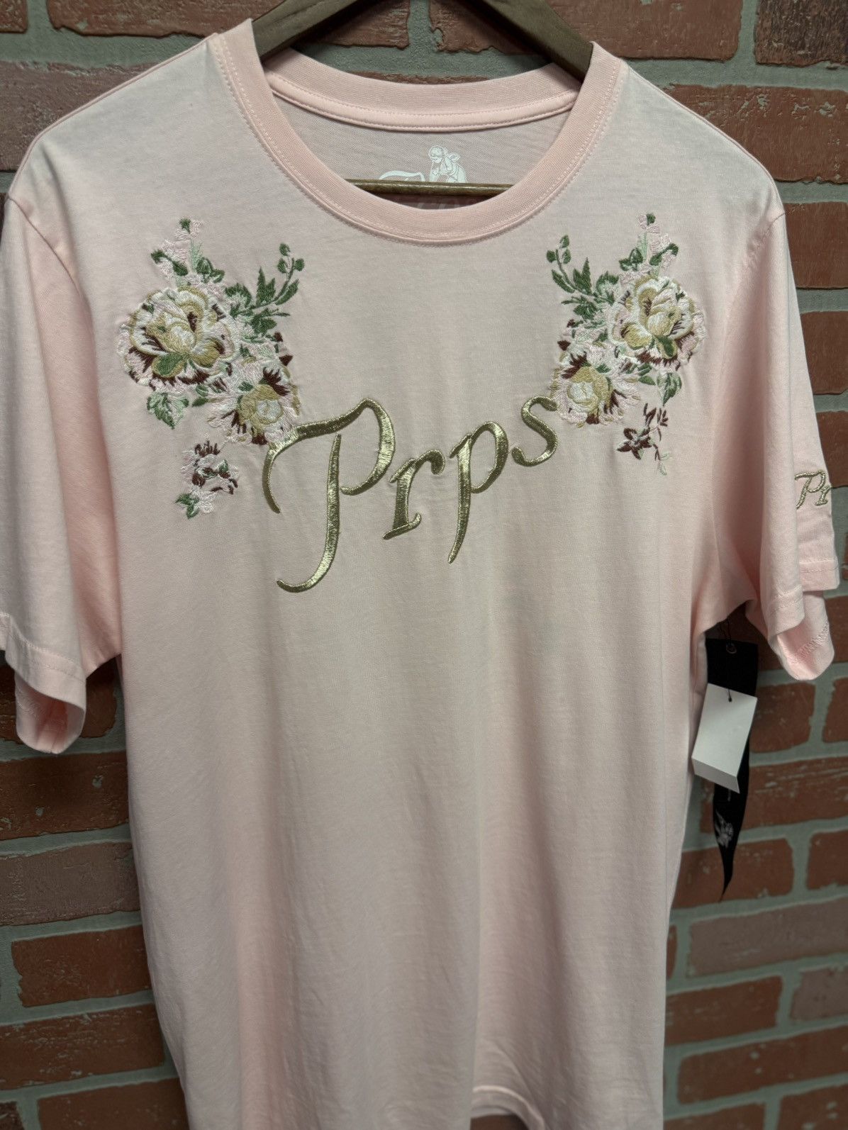 Prps Men’s PRPS Pink Tee Shirt Size Large (NEW) Size US L / EU 52-54 / 3 - 4 Thumbnail