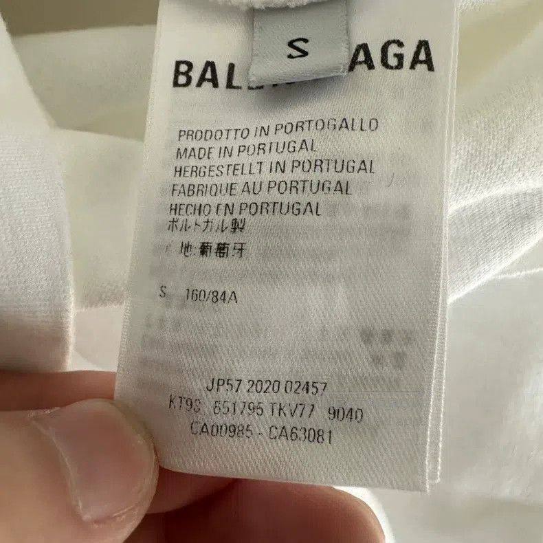 Balenciaga Balenciaga Scissors white short-sleeve Size US S / EU 44-46 / 1 - 6 Thumbnail