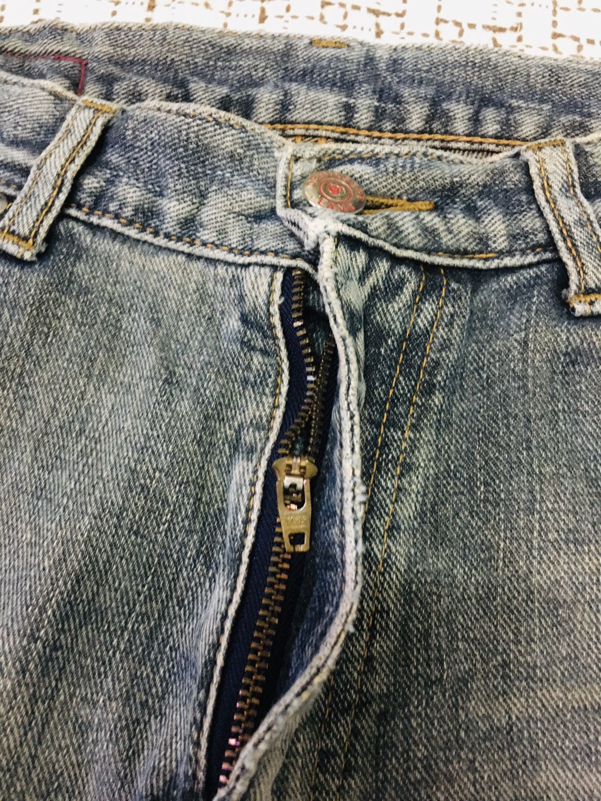 Japanese Brand Gedixsept Distressed Jeans (16) Size 28" / US 6 / IT 42 - 12 Thumbnail