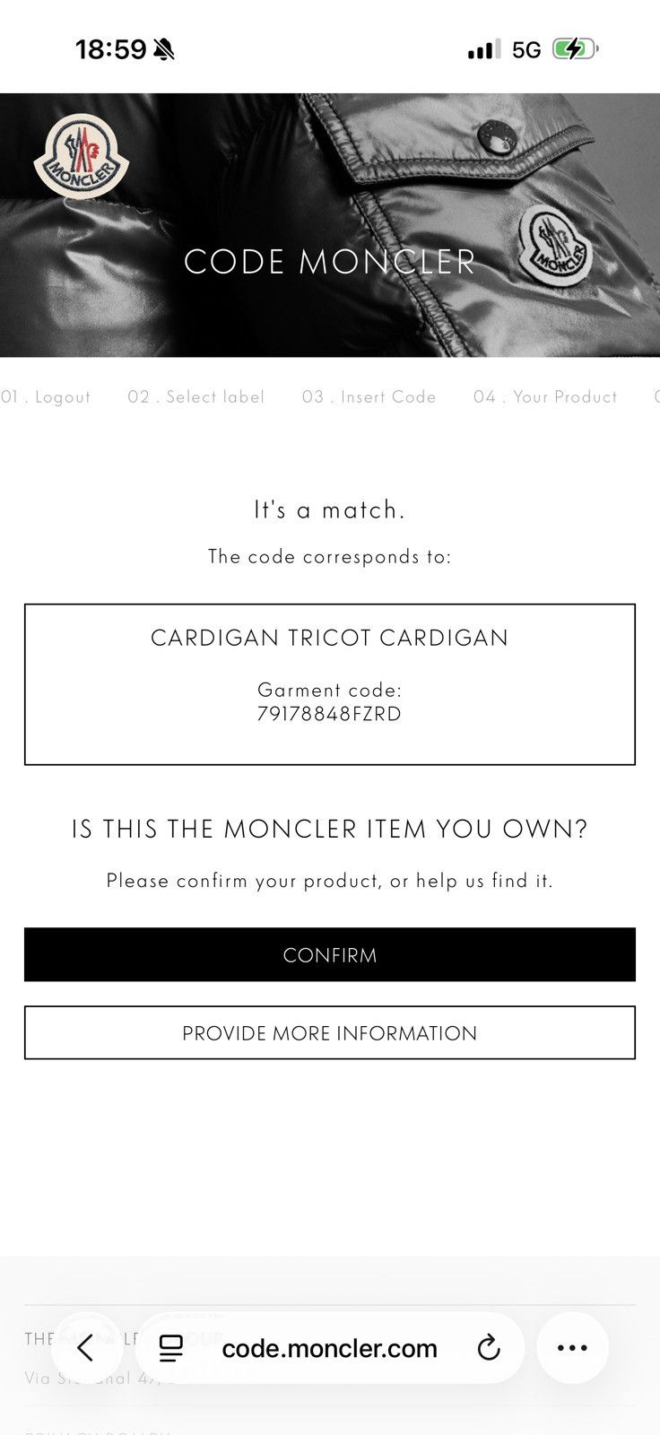 Moncler Moncler Cardigan Size US XL / EU 56 / 4 - 16 Thumbnail