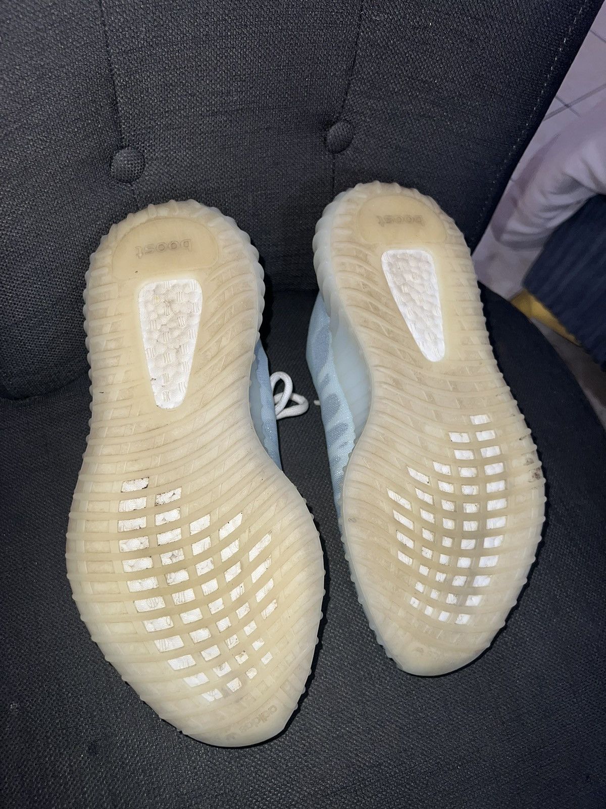Adidas × Kanye West × Yeezy Yeezy Boost 350 V2 “Mono Ice” Size US 8.5 / IT 38.5 - 4 Thumbnail