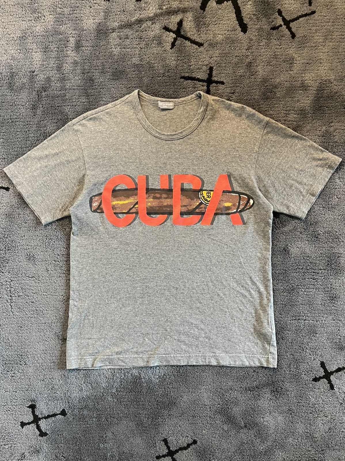 Comme des Garcons Homme 2002 Cuba Cigar Tee Size US M / EU 48-50 / 2 - 2 Thumbnail