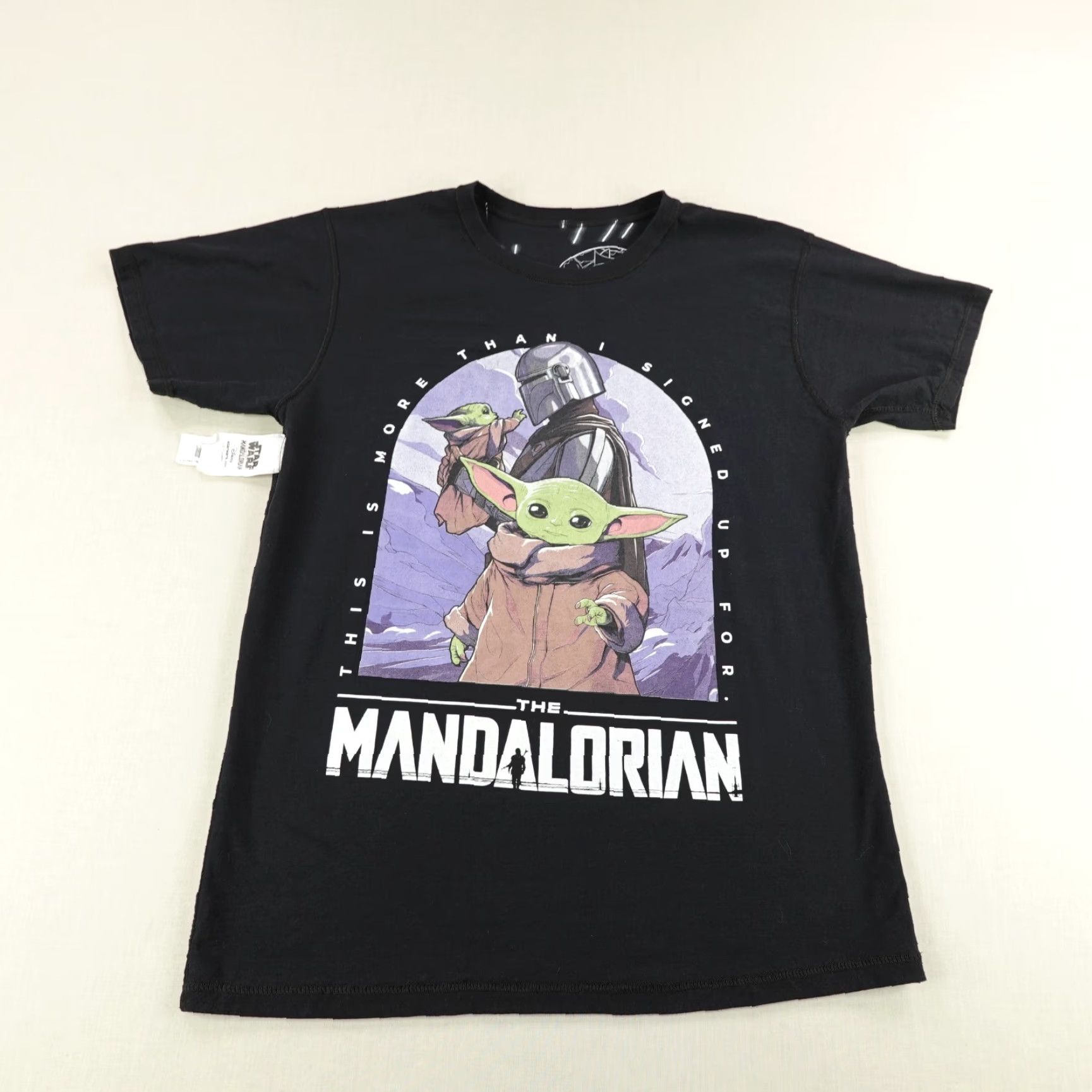 Star Wars VINTAGE Star Wars Shirt Mens Medium All Over Print AOP Reversible Mandalorian Grogu N-1 Size US M / EU 48-50 / 2 - 5 Thumbnail