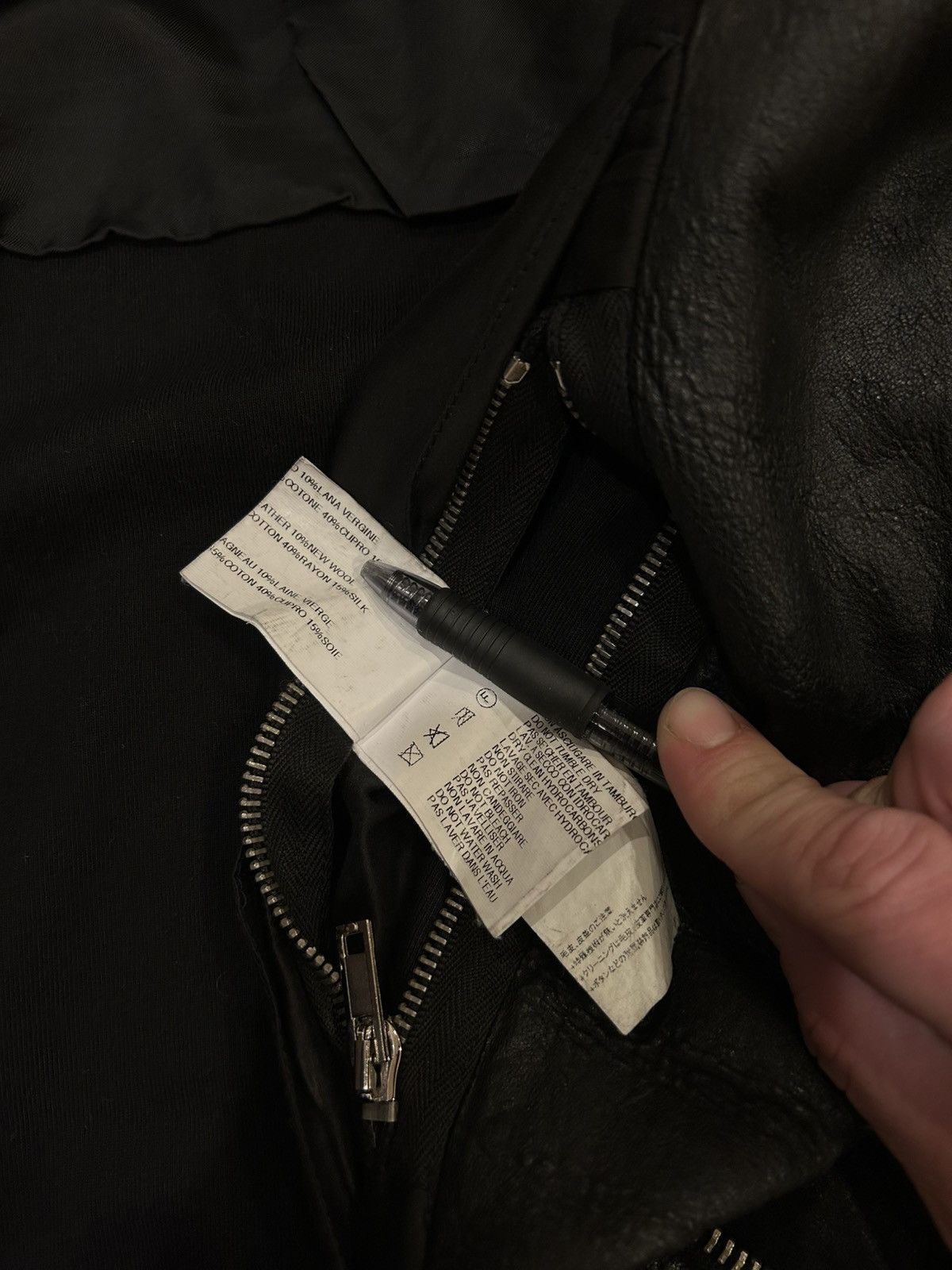 Rick Owens Rick Owens Scuba Jacket Blistered Lamb Size US XS / EU 42 / 0 - 18 Thumbnail