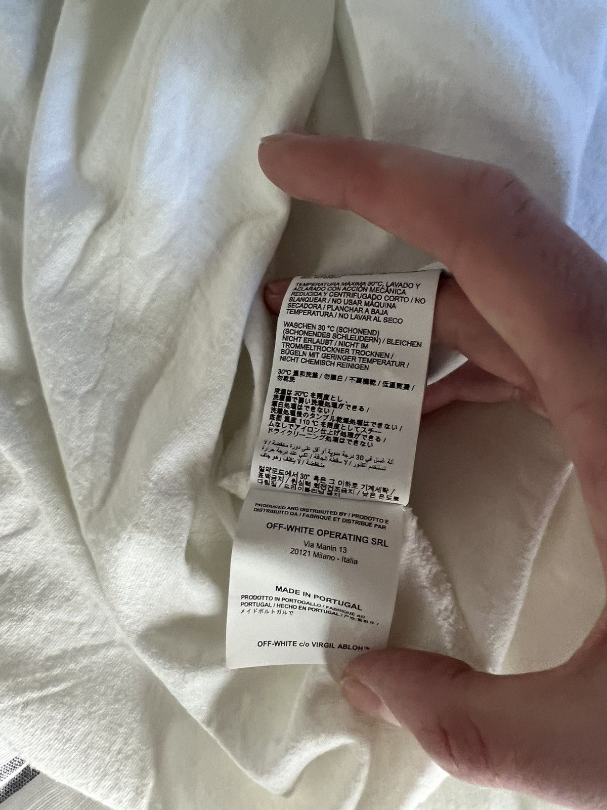 Off-White Off White SS20 Mockneck Size US M / EU 48-50 / 2 - 6 Thumbnail