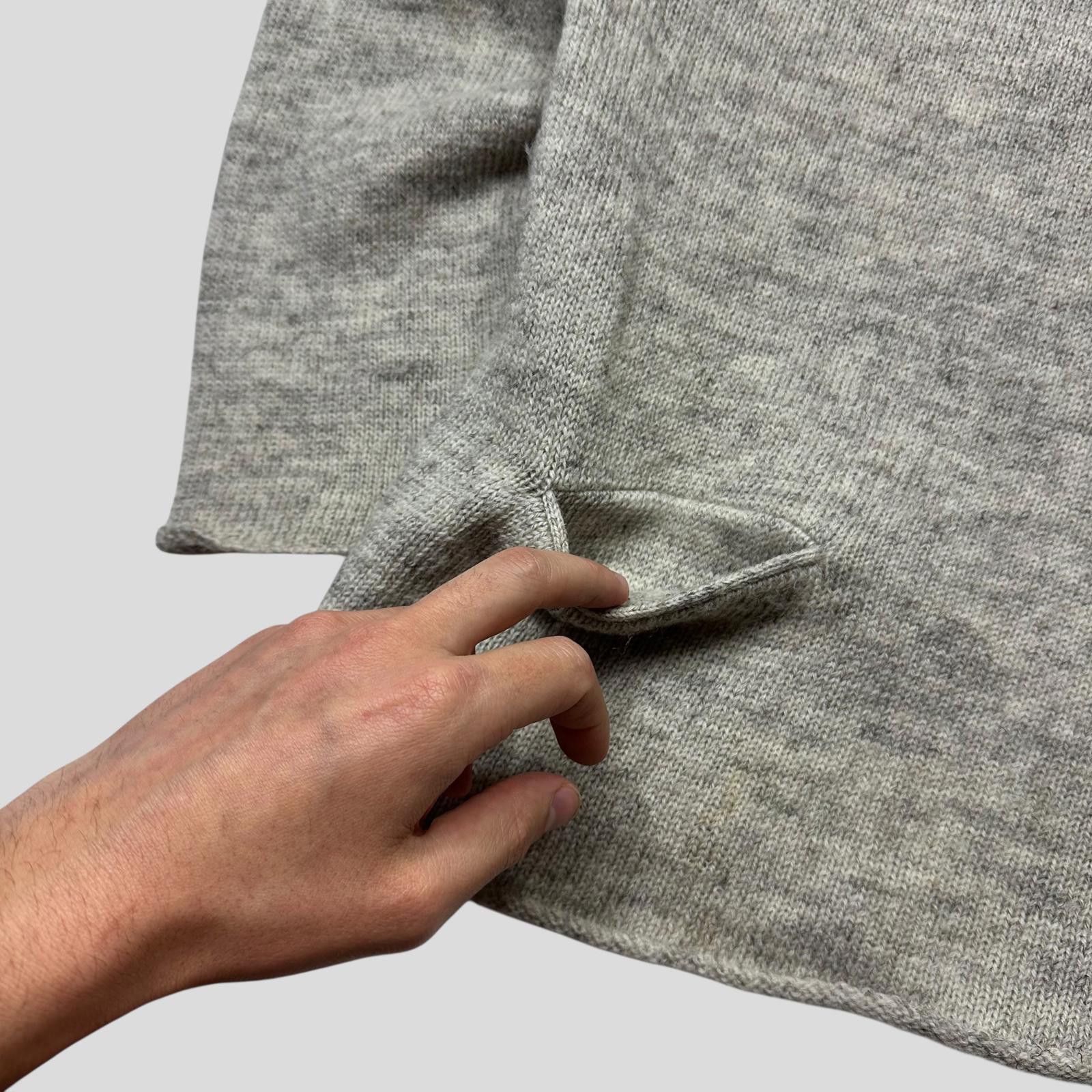 Comme des Garcons Comme Des Garçons 1995 Homme Striped Wool Collar Cardigan M Size US M / EU 48-50 / 2 - 4 Thumbnail