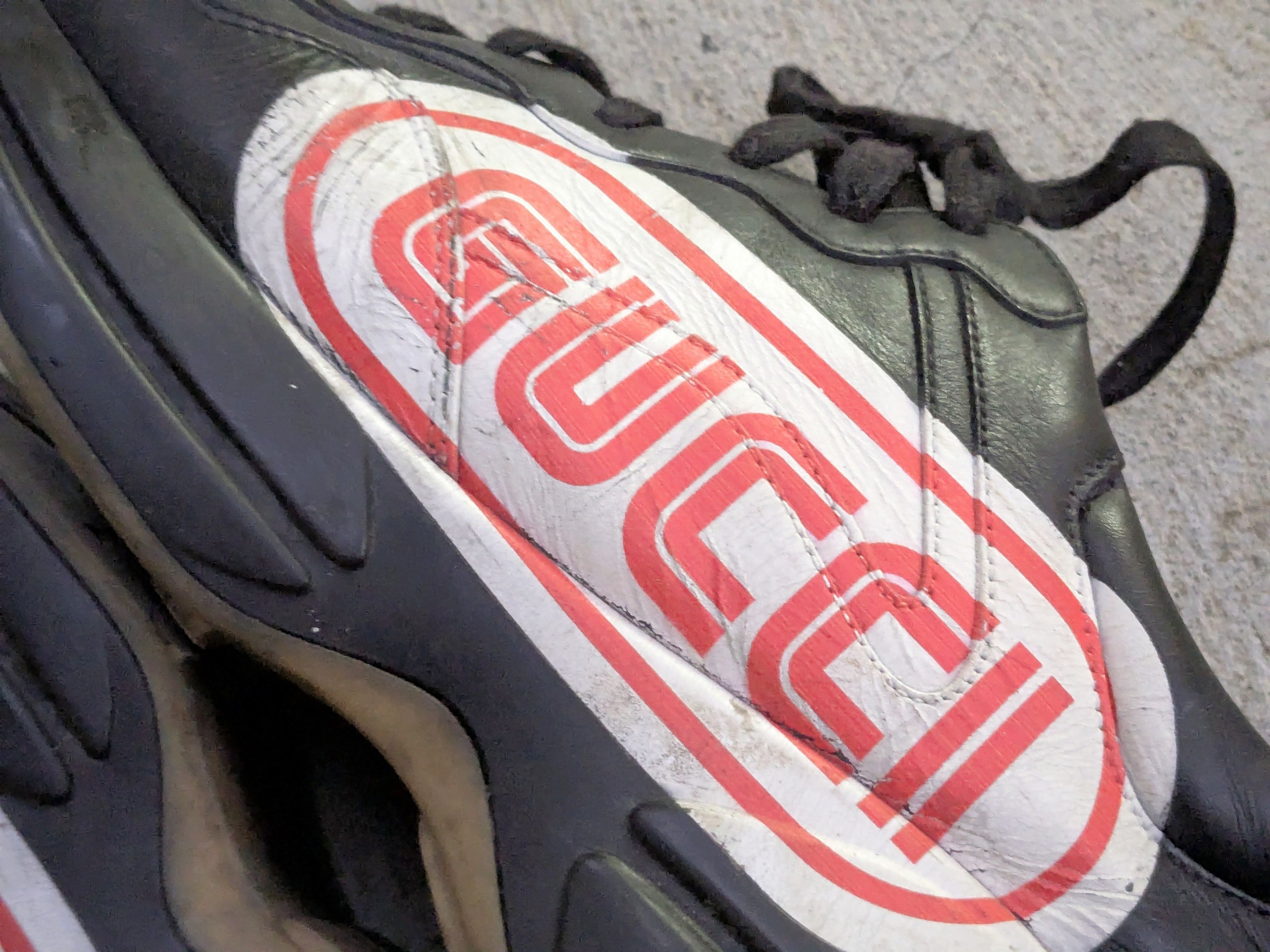 Gucci Gucci Rython Sneakers 11.5 Sega Black Leather 523609 Size US 11.5 / EU 44-45 - 10 Thumbnail