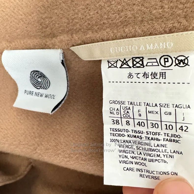 Max Mara Max Mara Camel Wool Overcoat Size XS / US 0-2 / IT 36-38 - 4 Thumbnail