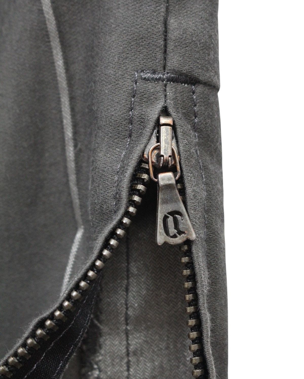 Designer × Diesel FW2009 DIESEL PANORAMY GREY TAPERED TROUSERS Size US 29 - 8 Thumbnail