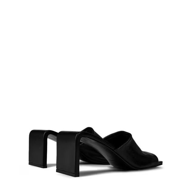 Jil Sander o1g2r1mq1024 Heeled Mules in Black Size US 9 / IT 39 - 4 Thumbnail