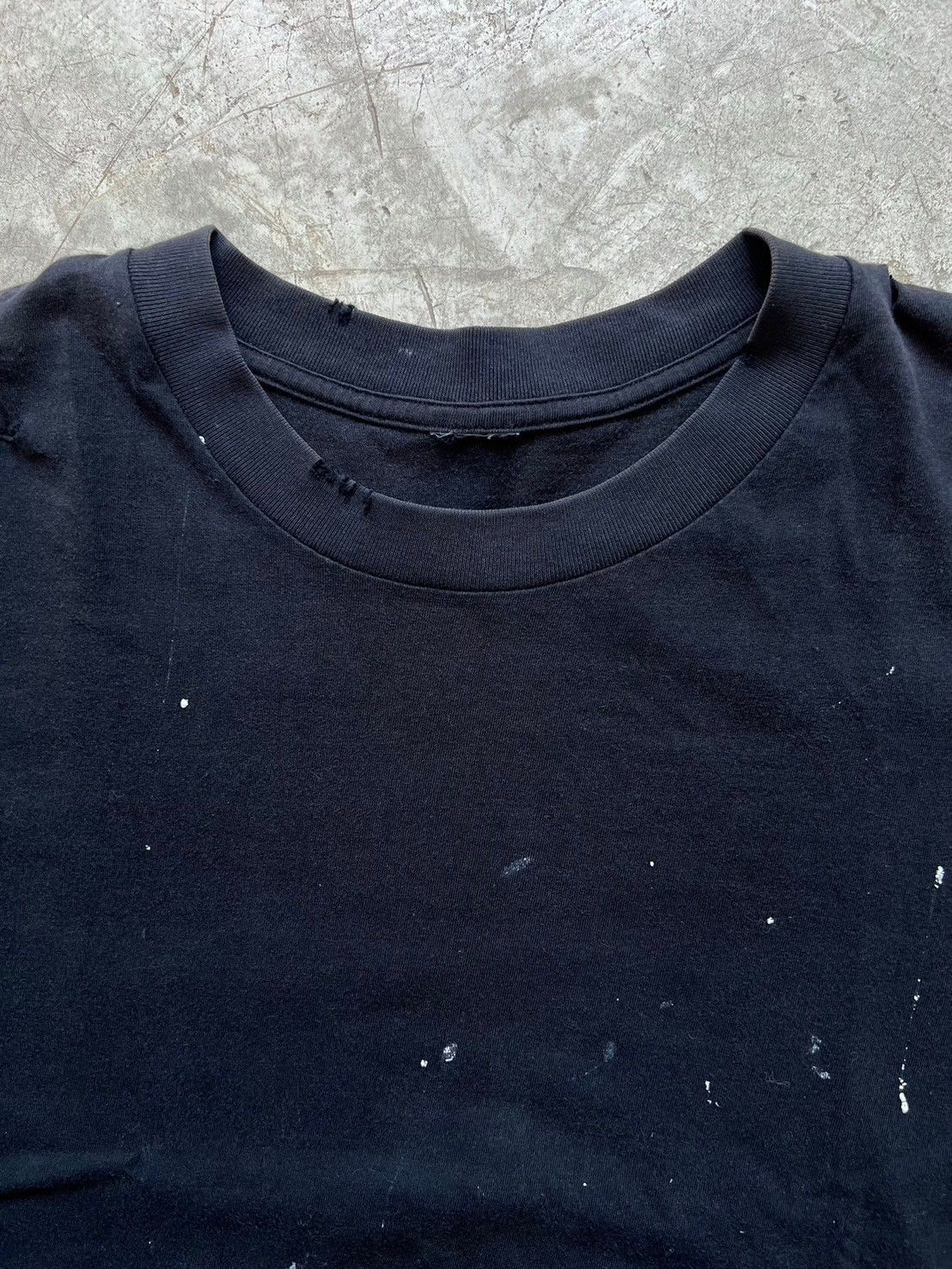 Band Tees × Vintage SOLD* Faded Vintage Patched T-shirt Size US S / EU 44-46 / 1 - 9 Thumbnail