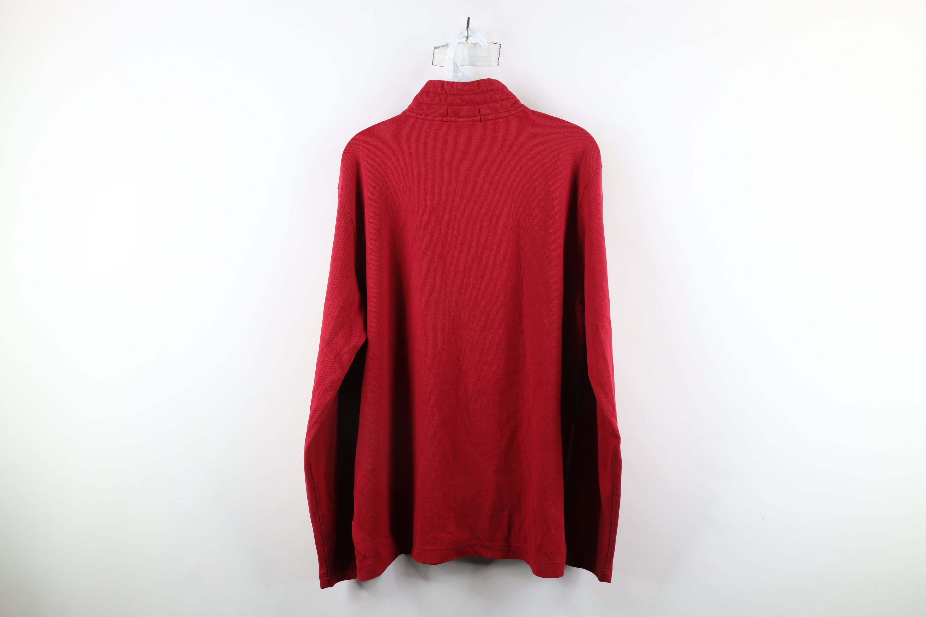 Lands' End × Vintage Vintage Lands End Thermal Knit Half Zip Pullover Sweater Size US L / EU 52-54 / 3 - 10 Thumbnail