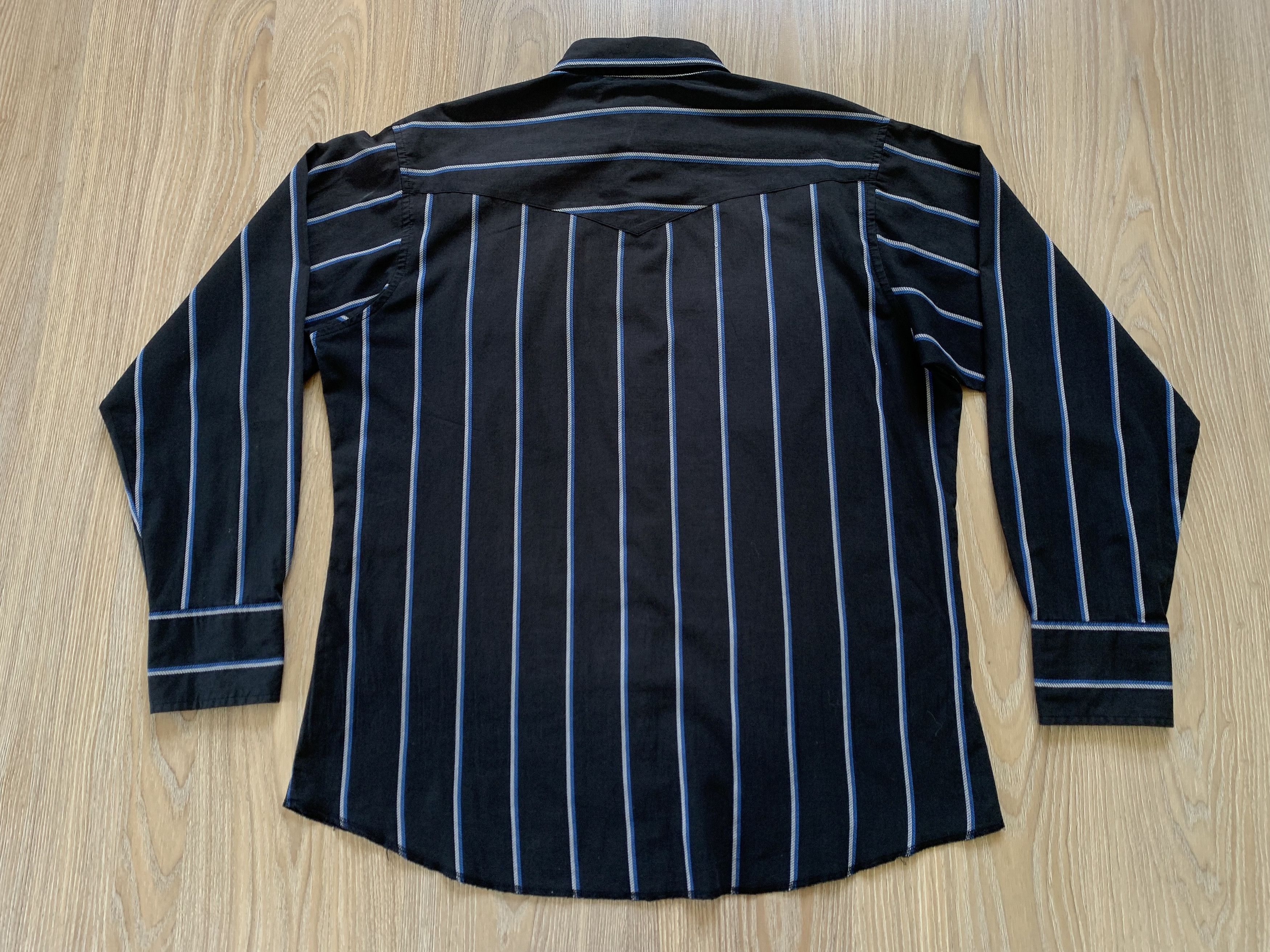 Wrangler Wrangler Black Plaid Long Sleeve Shirt Size US L / EU 52-54 / 3 - 3 Thumbnail