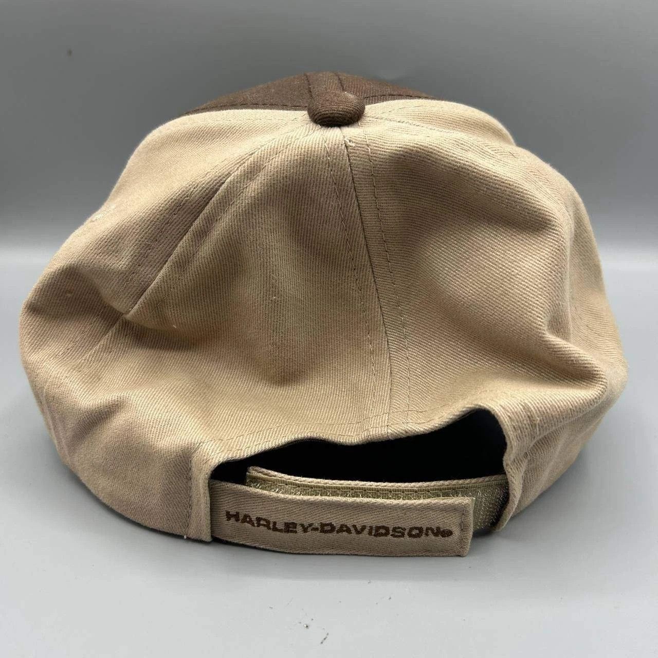 Harley Davidson Harley Davidson Motorcycles Hat Embroidered StrapBack Cotton Size ONE SIZE - 5 Thumbnail