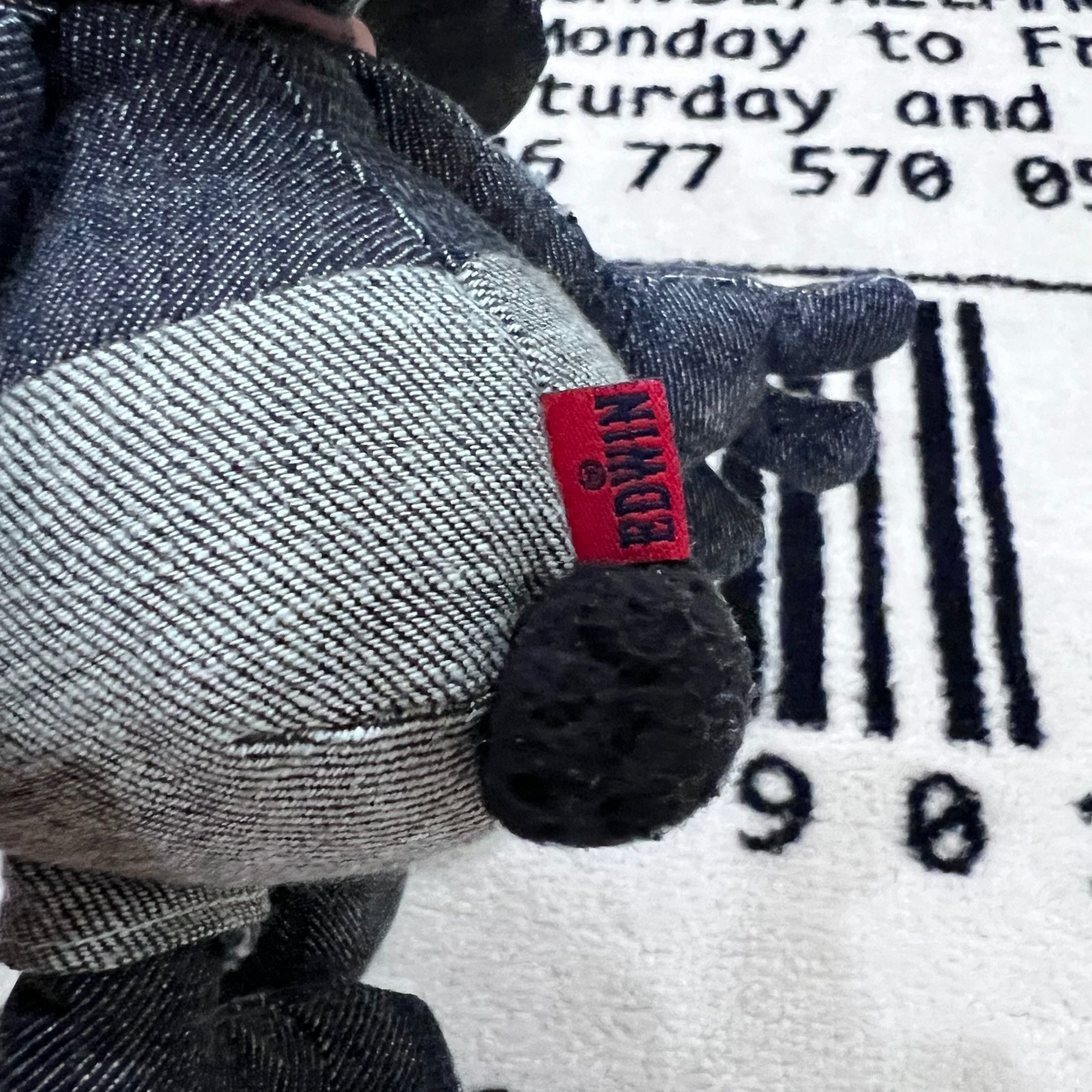 Edwin Disney X Oswald X Edwin Denim Plush Size ONE SIZE - 8 Thumbnail