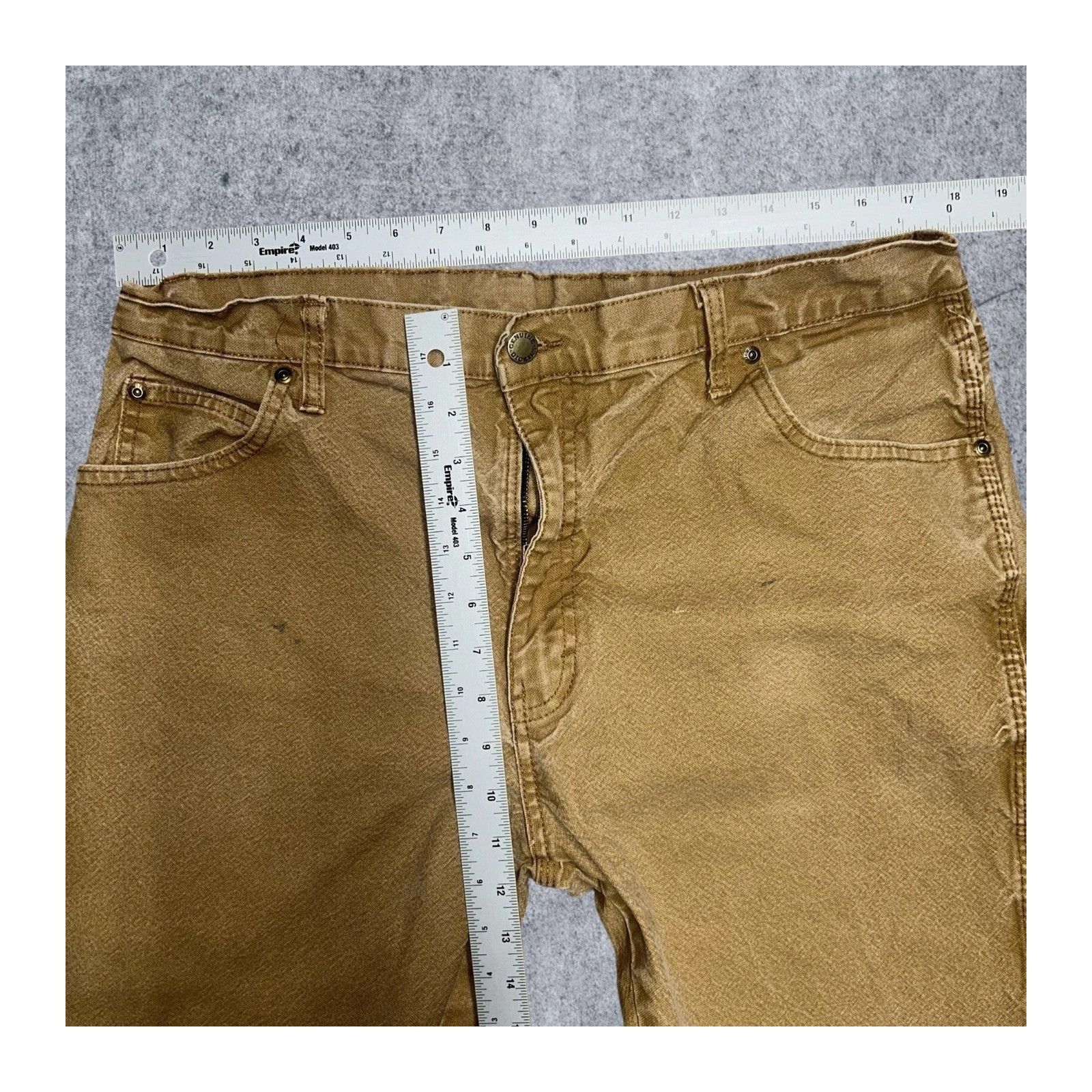 Dickies Genuine Dickies Workwear Canvas Carpenter Utility Work Pants Size US 36 / EU 52 - 3 Thumbnail