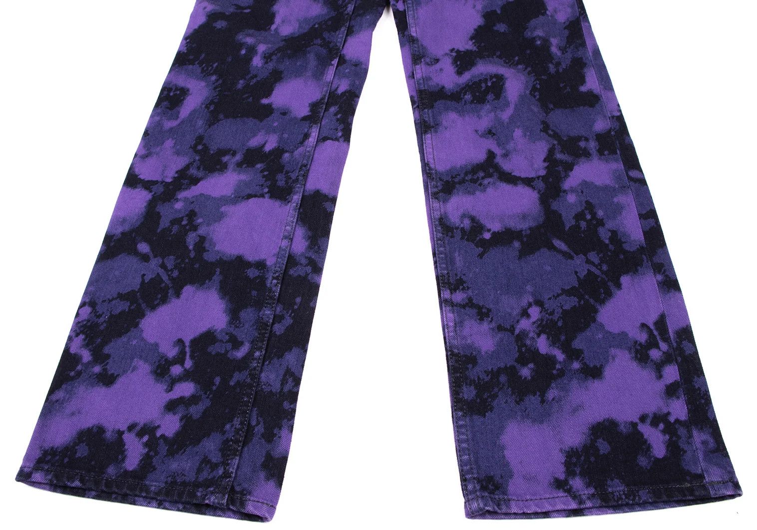 Issey Miyake Indigo Dyed Cotton Pants in Purple Black, Size M Size US 34 / EU 50 - 7 Thumbnail