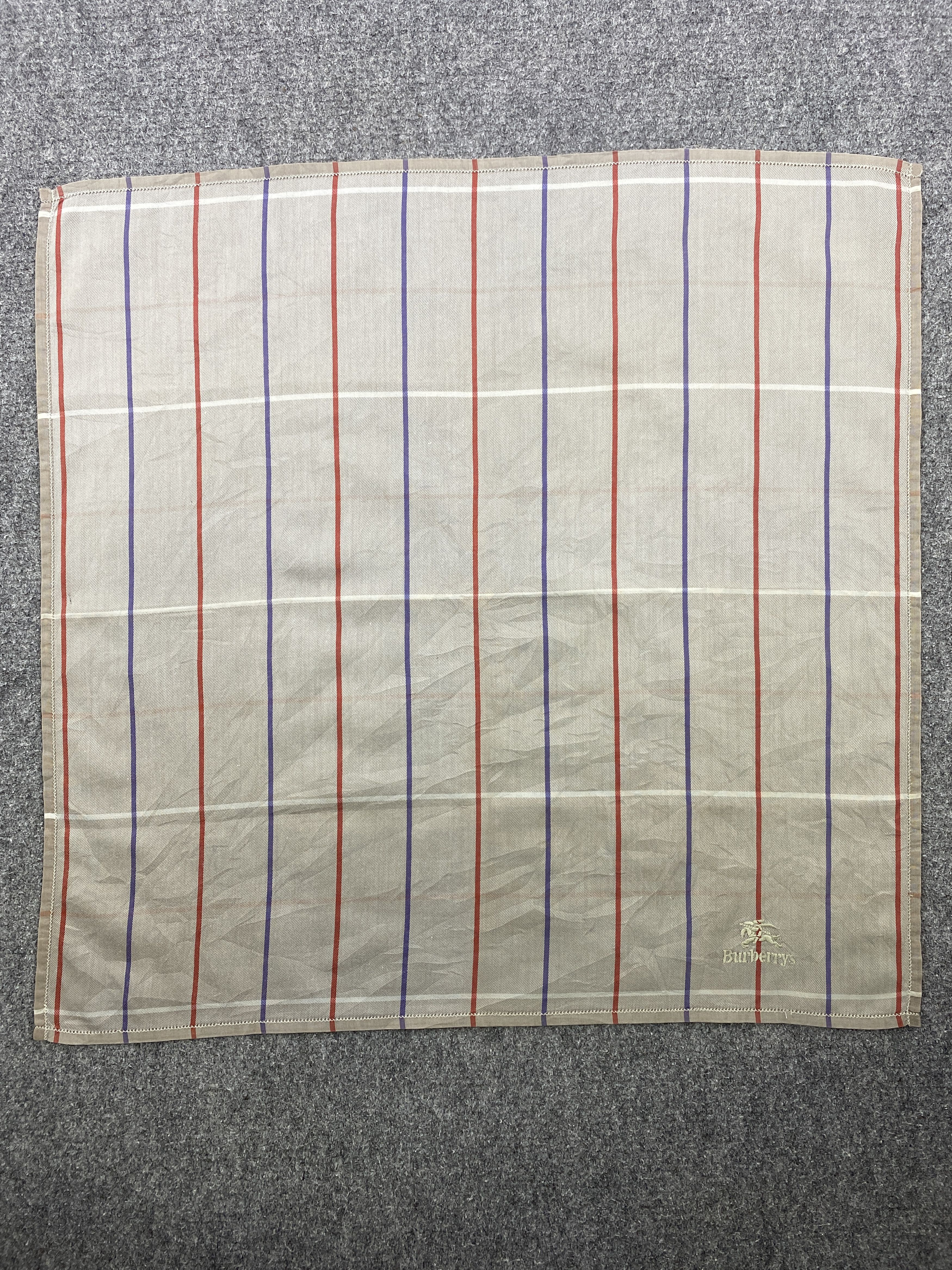 Burberry Vintage Burberry Handkerchief / Neckerchief HKC0770 Size ONE SIZE - 4 Thumbnail
