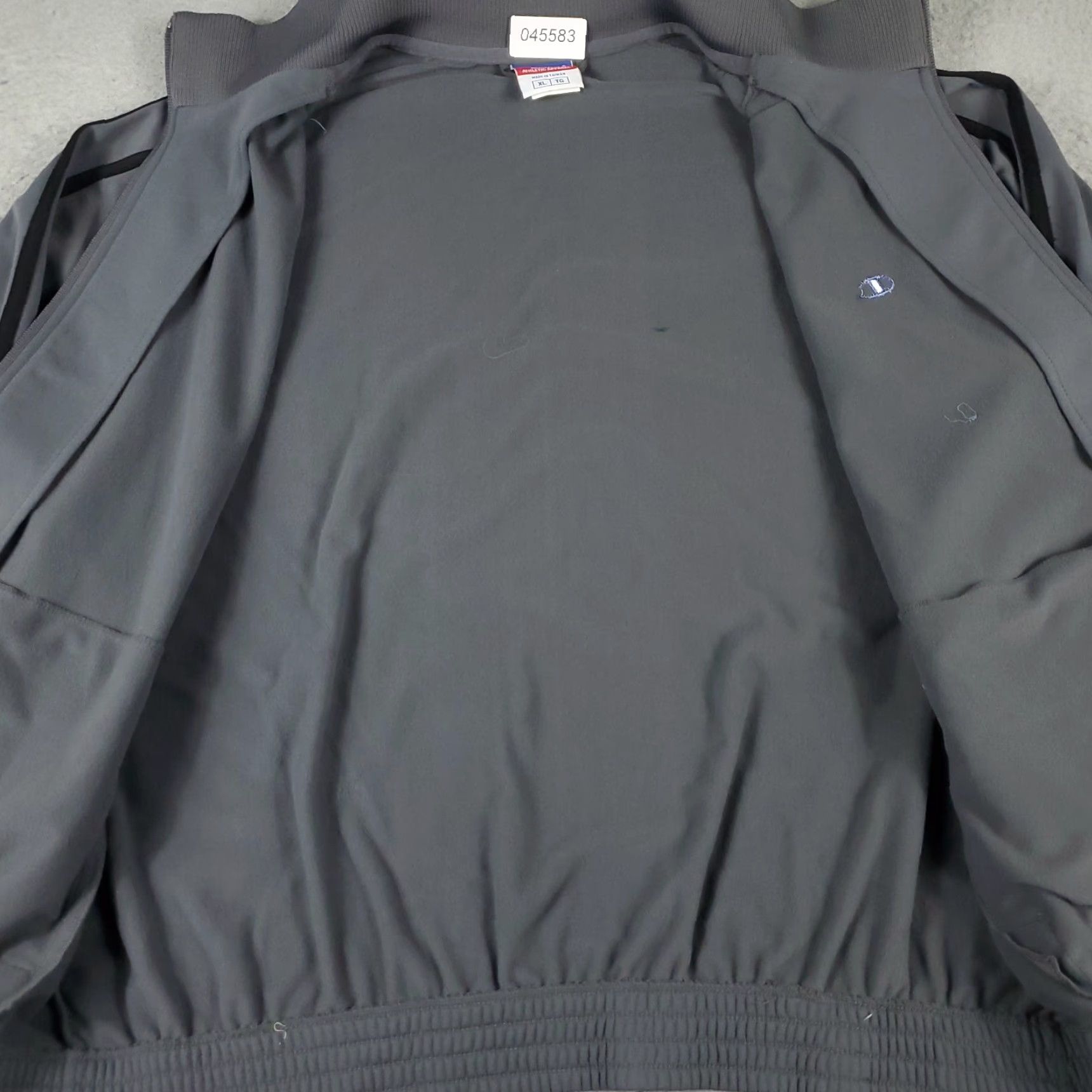 Champion Champion Jacket Mens XL Gray Full Zip Up Track Sweater Sweatshirt Size US XL / EU 56 / 4 - 6 Thumbnail