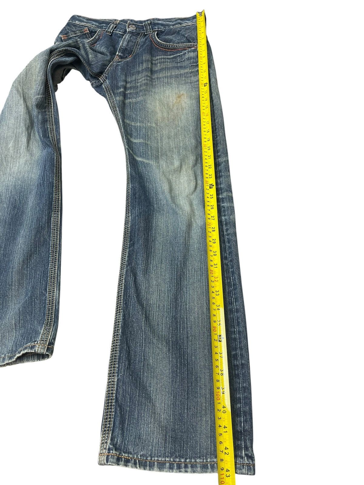 Edwin Vintage Edwin XU-S Straight Cut Jeans Streetwear Size US 28 / EU 44 - 7 Thumbnail
