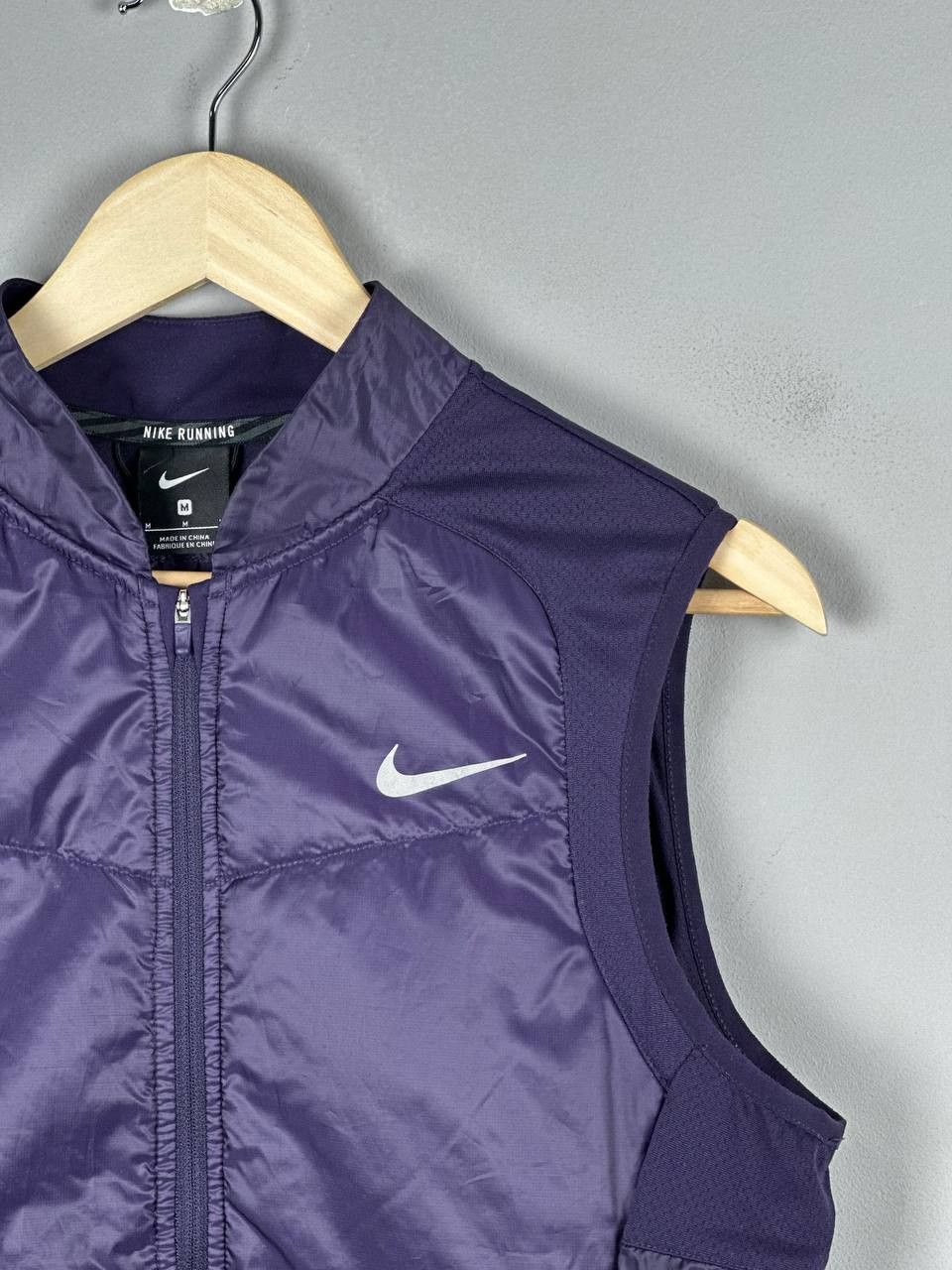Nike Vintage Nike Vest Black Drill Sportswear Running Size M / US 6-8 / IT 42-44 - 4 Thumbnail