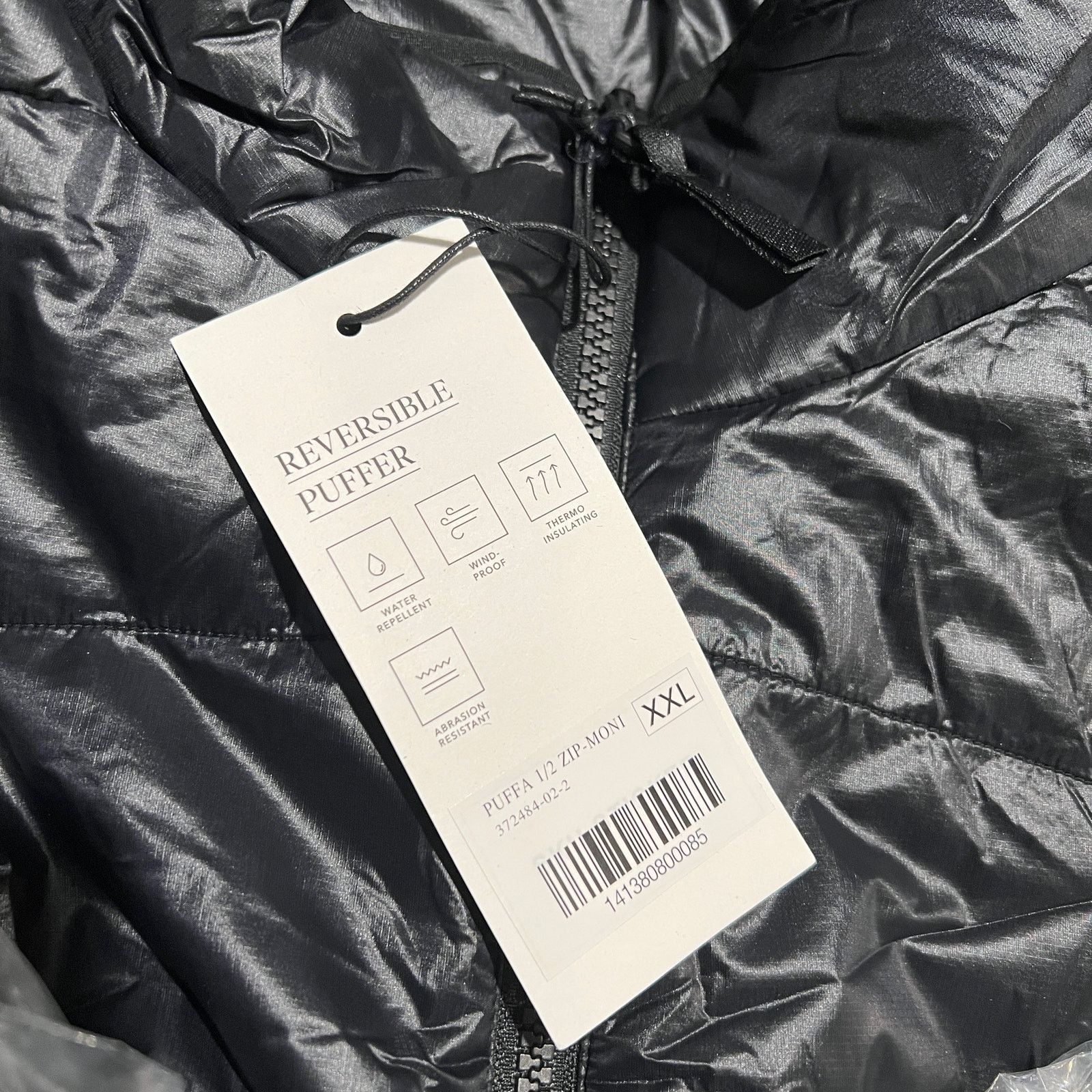 Gap Hill City Reversible Puffer Half Zip Black Primaloft No Hood Size US XXL / EU 58 / 5 - 3 Thumbnail