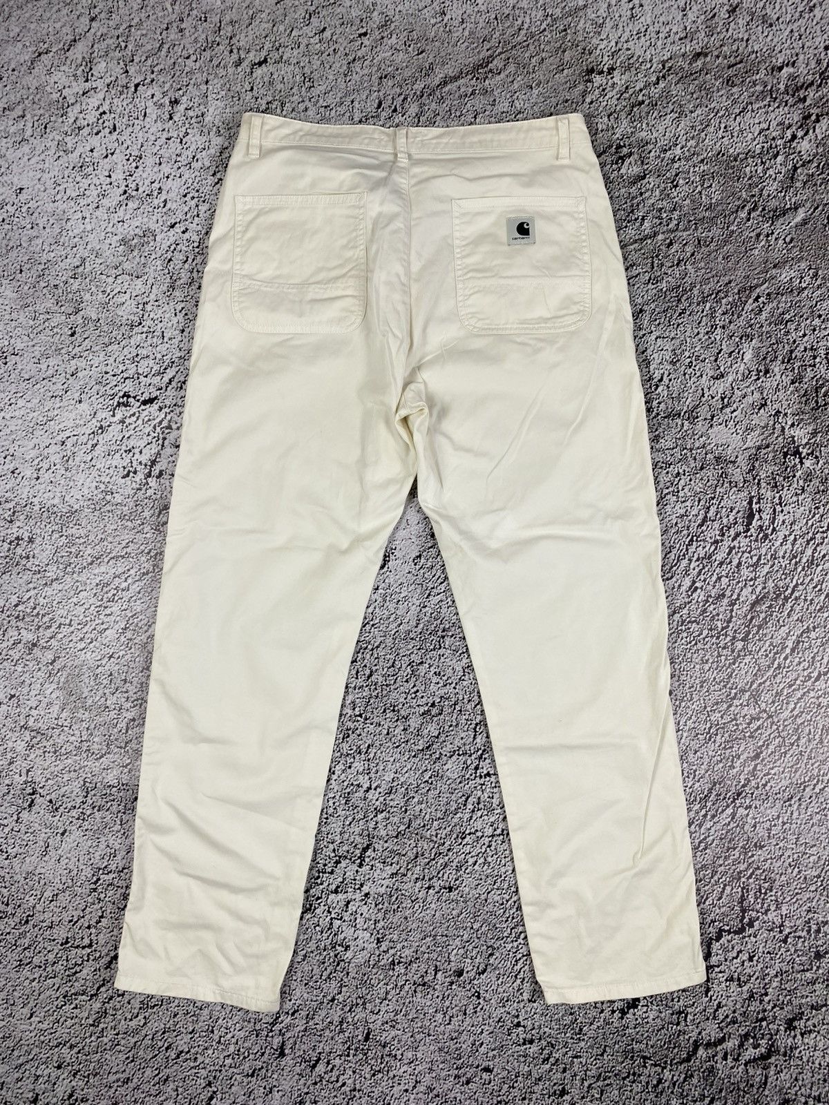 Carhartt Vintage Y2K Carhartt cream boyfriend pants streetwear 00s 30 Size 30" / US 8 / IT 44 - 3 Thumbnail