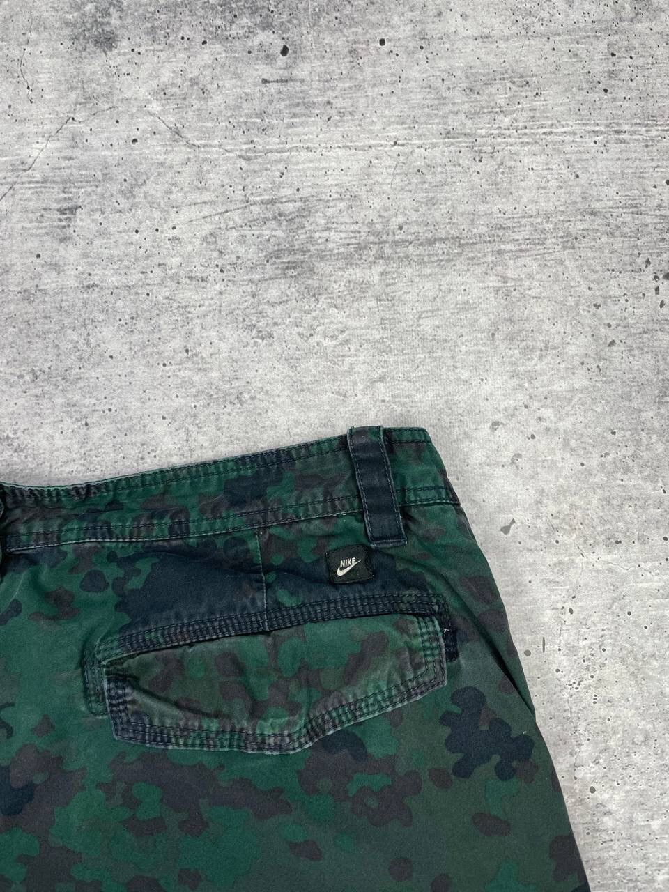 Nike Vintage Nike 90’s Y2K Style Drill Military Cargo Shorts Size US 34 / EU 50 - 20 Thumbnail