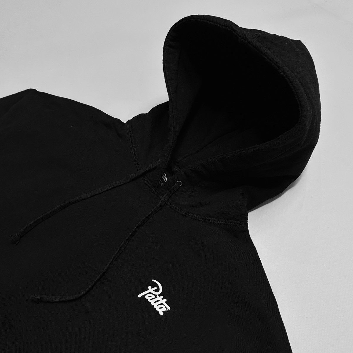 Patta Patta heavy logo black hoodie Size US M / EU 48-50 / 2 - 2 Thumbnail