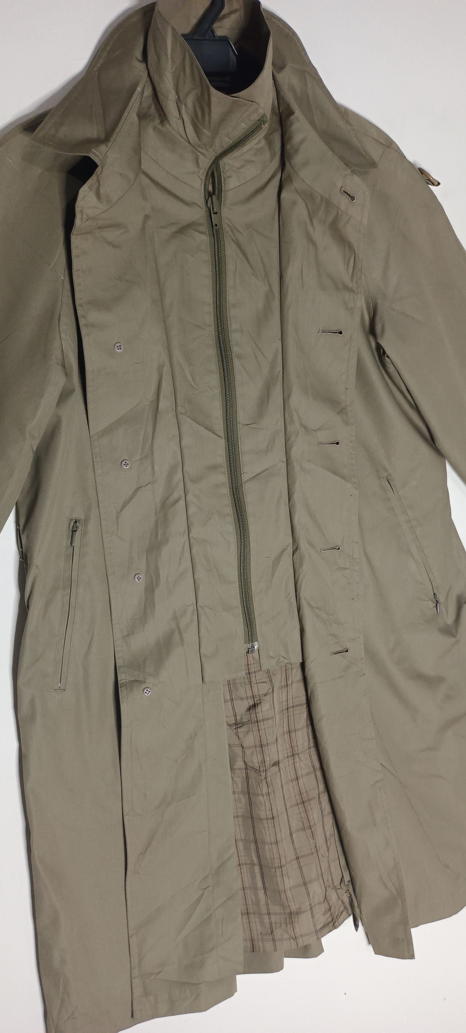 Designer VINTAGE 80s💥 Valmaline Trench Coat Jacket Size US XL / EU 56 / 4 - 18 Thumbnail