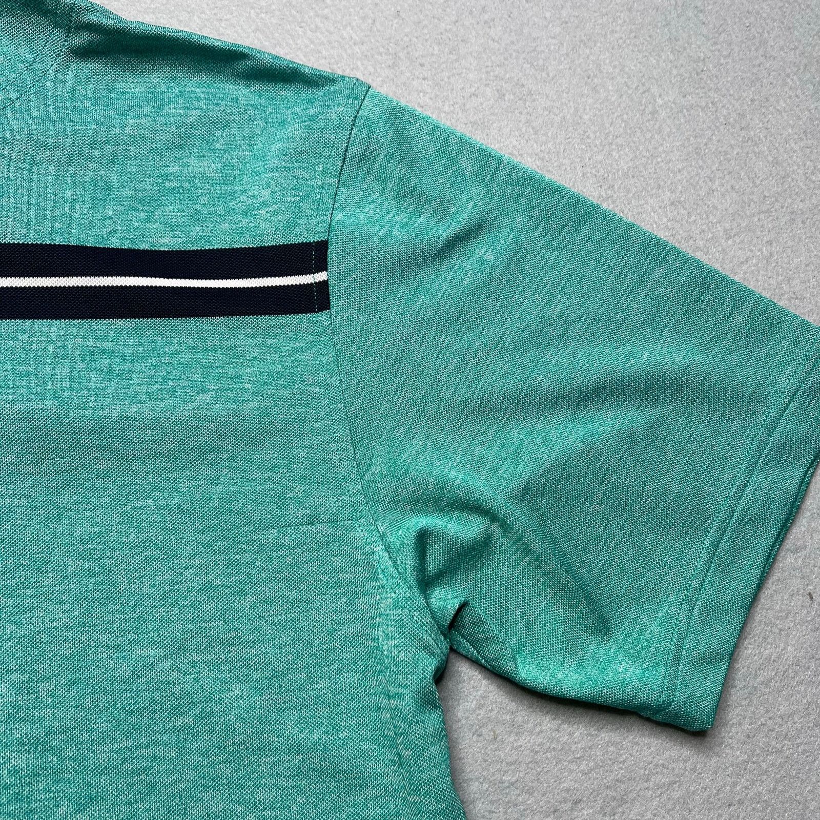 Footjoy FootJoy FJ Golf Polo Shirt Men’s Medium Green Striped sport Size US M / EU 48-50 / 2 - 9 Thumbnail