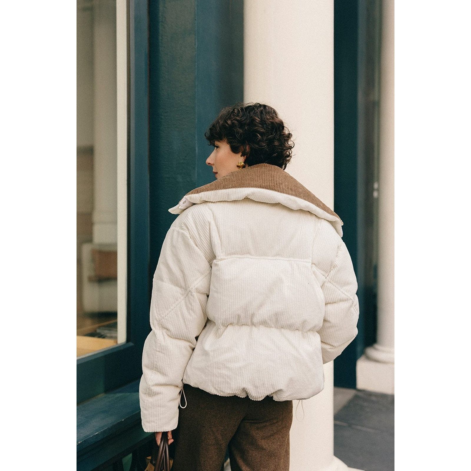 Other Petite Studio NYC Carter Corduroy 90% Down 10% Feather Size S / US 4 / IT 40 - 4 Thumbnail