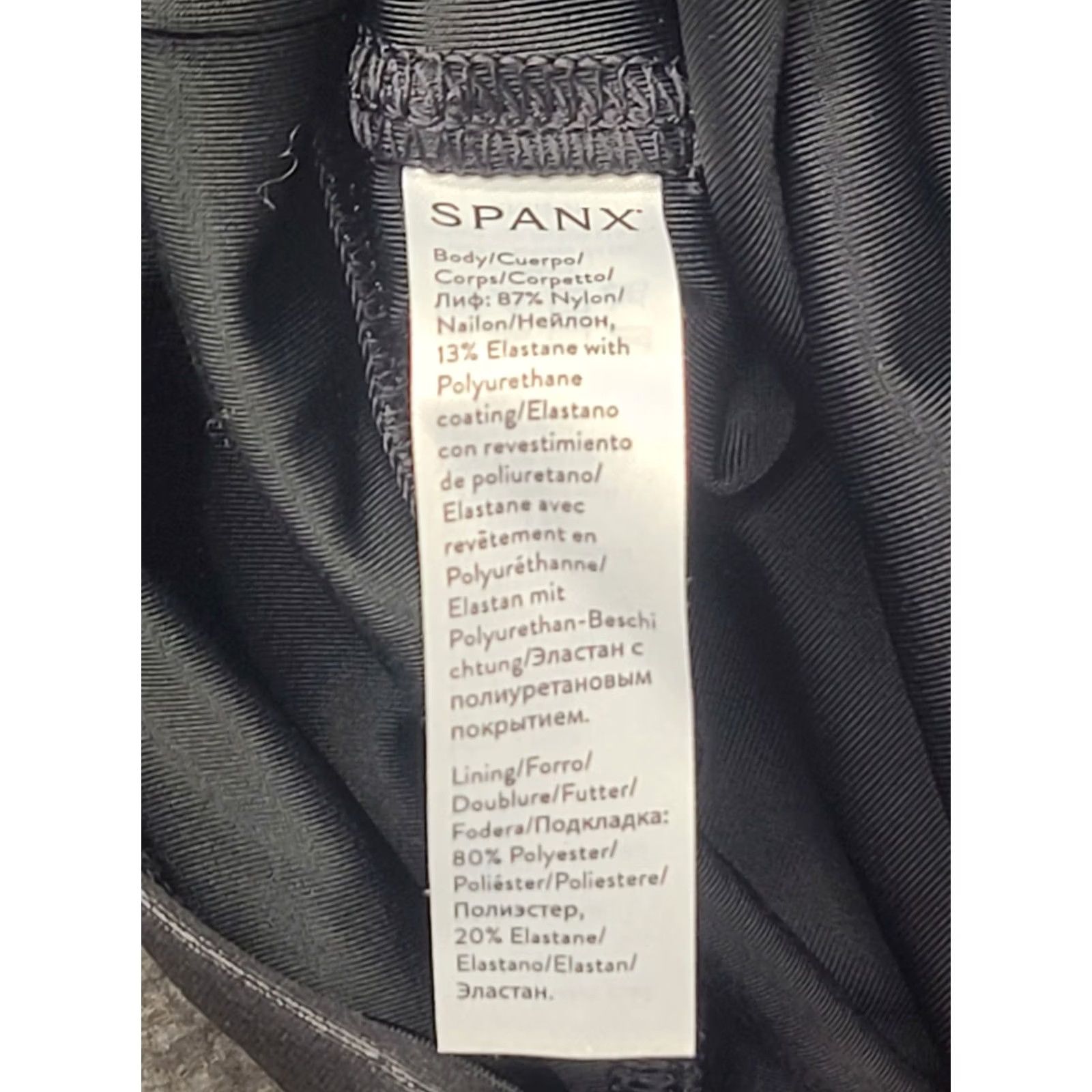 Spanx Spanx Perfect Pant Leggings Womens S Slim Fit High Rise Faux Leather Shaping Black Nylon Spandex Microfiber Leggings Size 28" / US 6 / IT 42 - 6 Thumbnail