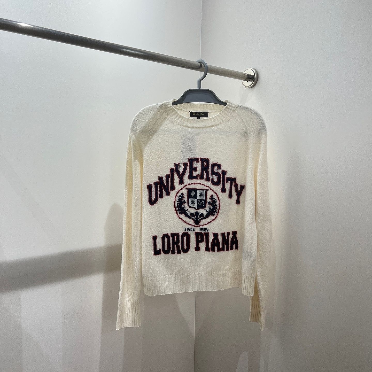 Loro Piana Loro Piana University Logo Cashmere Sweater Size 40 Size S / US 4 / IT 40 - 1 Thumbnail