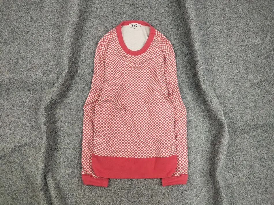 YMC Ymc you must create Designer classic crew chek Sweatshirt Size US L / EU 52-54 / 3 - 1 Thumbnail