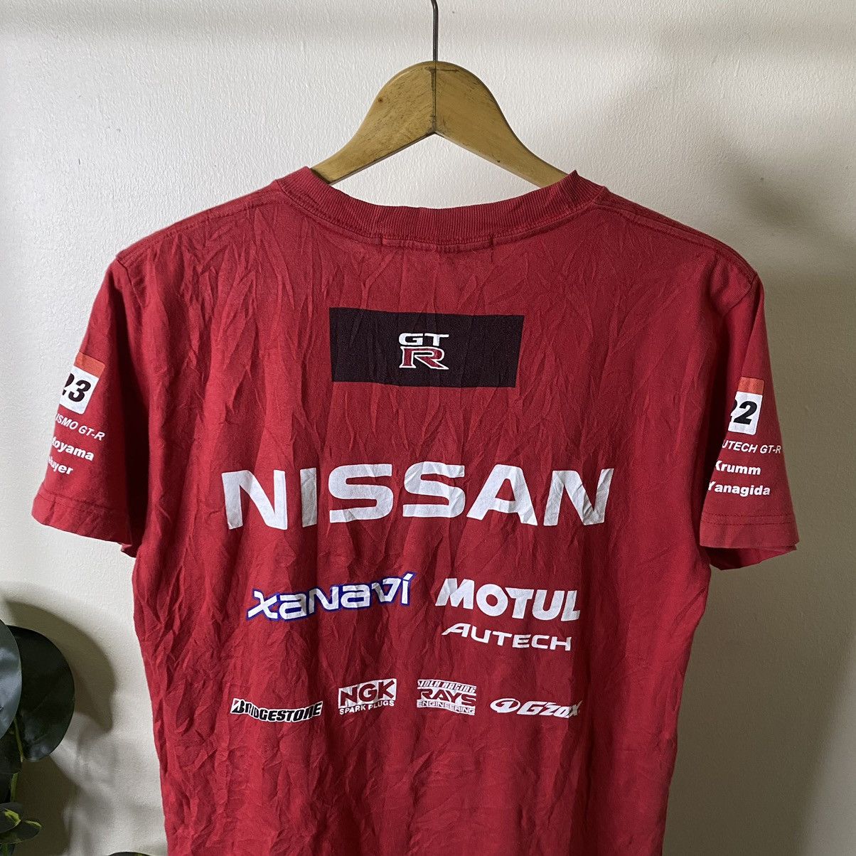 Japanese Brand Vintage 1990s Nissan GTR Nismo Racing Tee Size US S / EU 44-46 / 1 - 9 Thumbnail