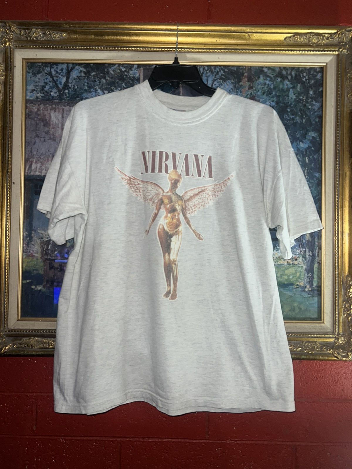 Vintage 1995 Euro Nirvana In Utero tee Size US XL / EU 56 / 4 - 1 Thumbnail