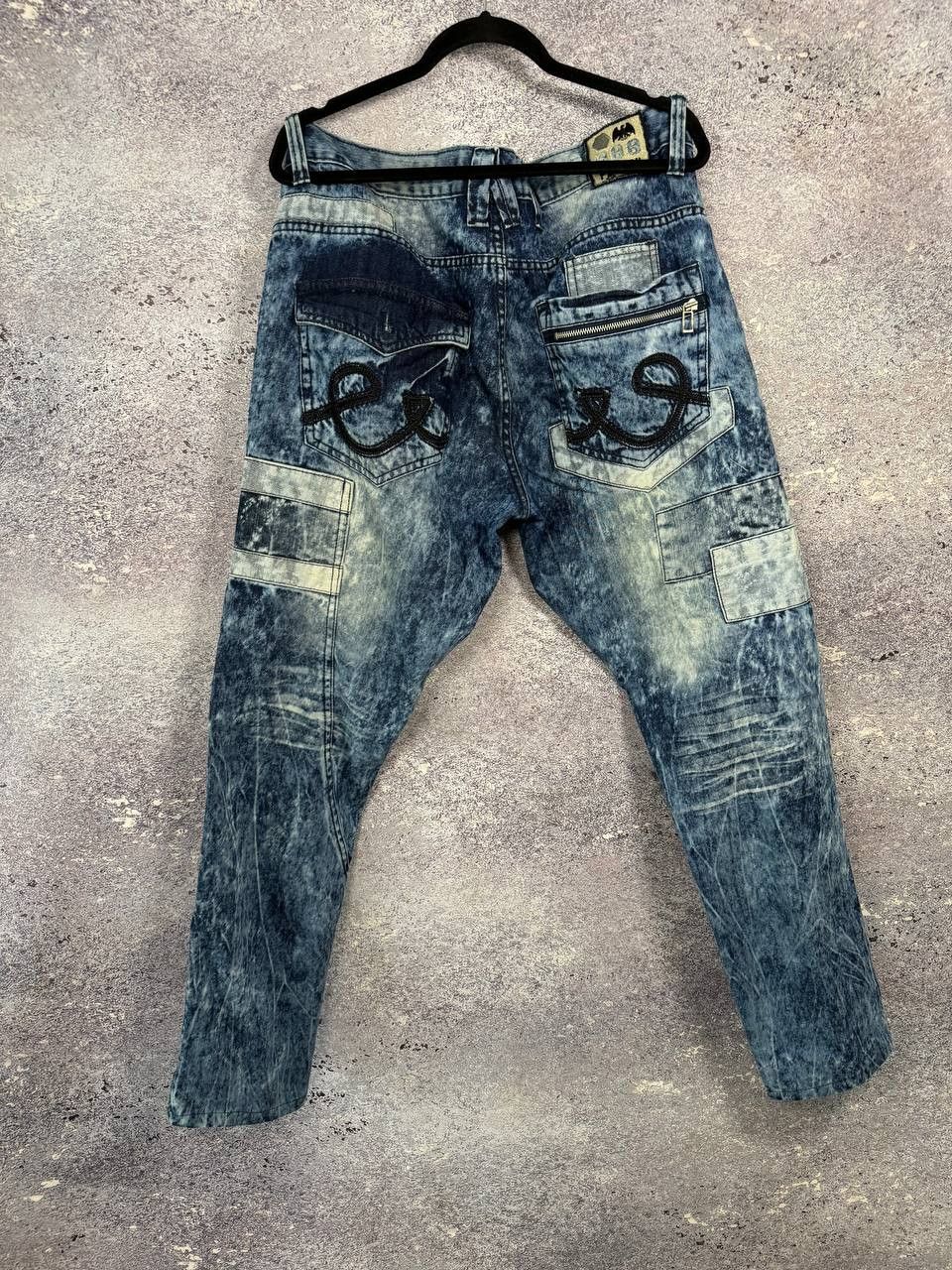 Designer × Japanese Brand × Vintage PEVIANI Jeans Men's Size 38 Moto Acis Wash Straight Size US 38 / EU 54 - 19 Thumbnail