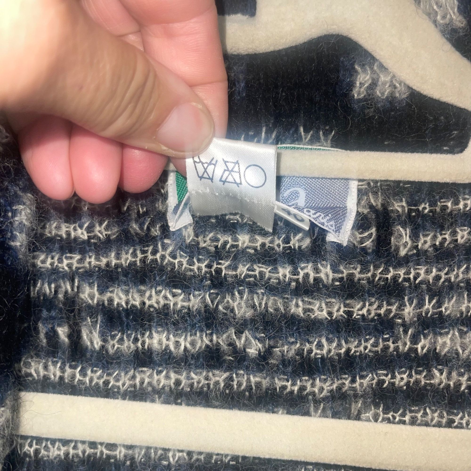 Vintage Biba Vintage Womens Sweater Coat Size 40 Blue Size S / US 4 / IT 40 - 5 Thumbnail