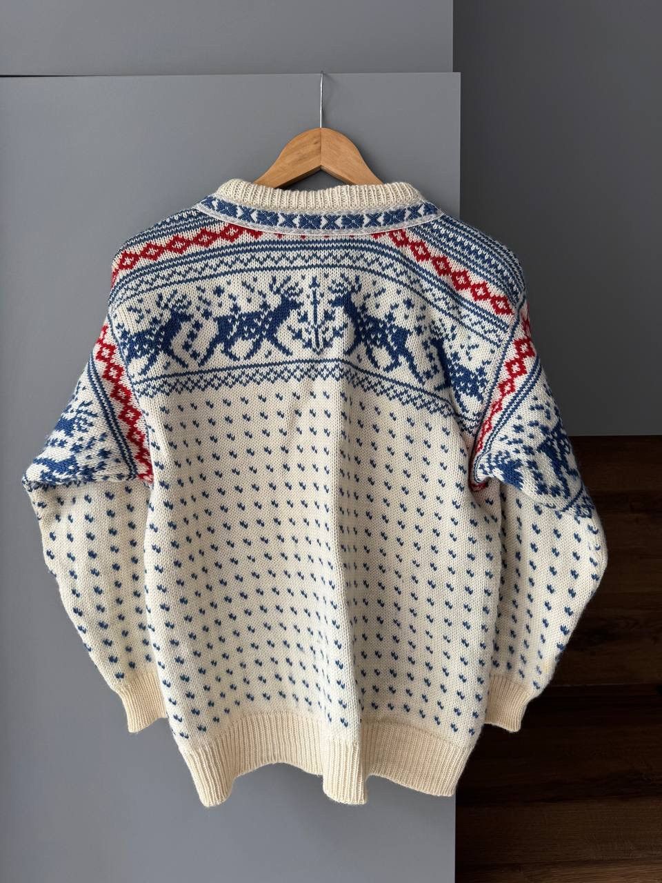 Dale Of Norway × Vintage DALE of NORWAY Pure New Wool Cardigan Winter Knit Vintage Size M / US 6-8 / IT 42-44 - 6 Thumbnail