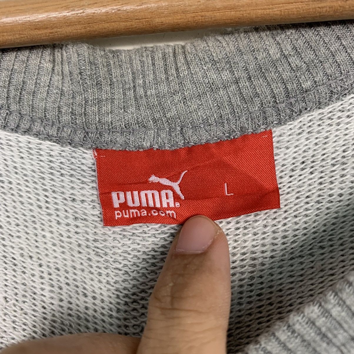 Puma Puma Big Logo Crewneck Sweatshirt Size US L / EU 52-54 / 3 - 11 Thumbnail