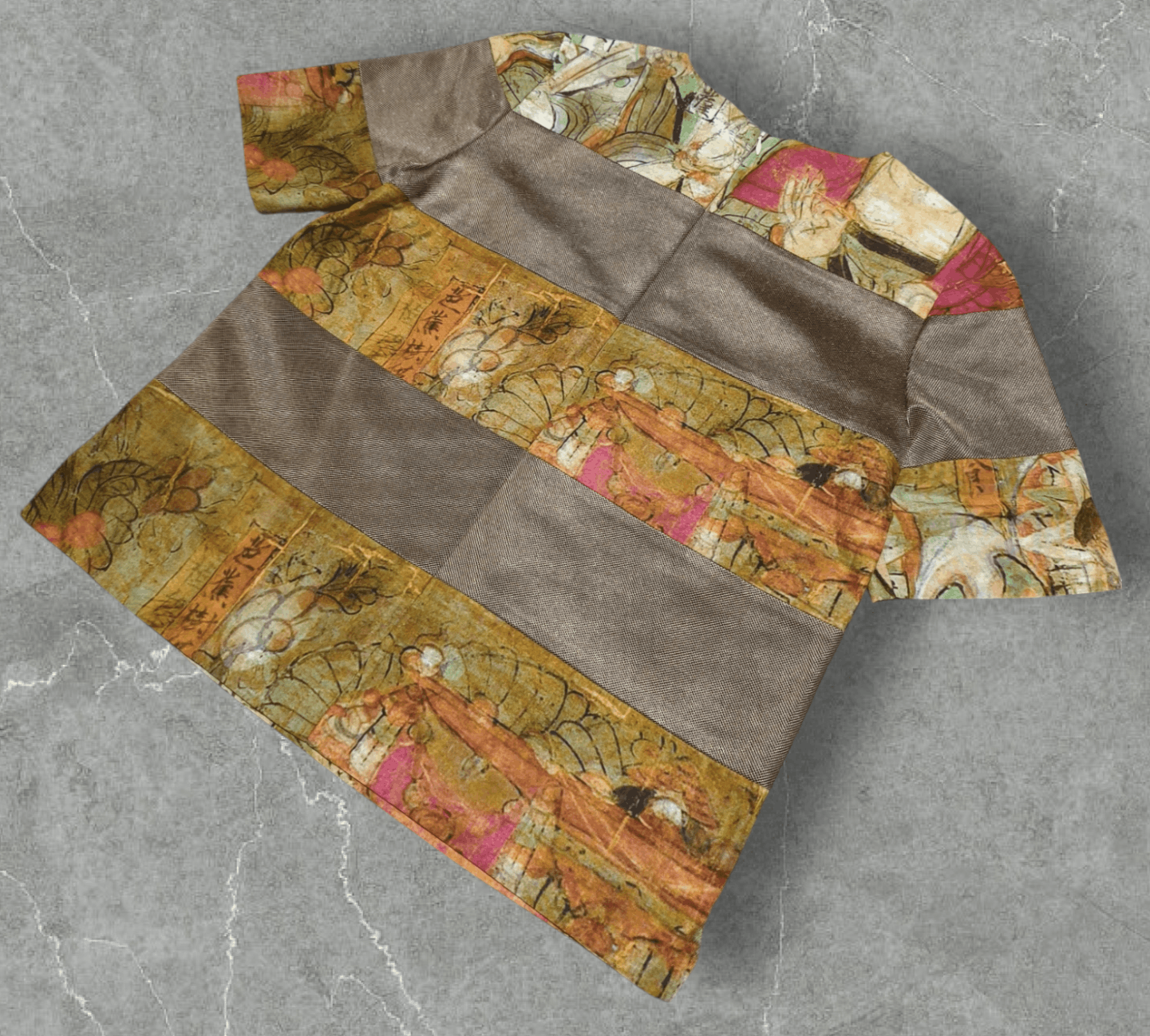 Vivienne Tam 90s Vivienne Tam Buddha Blouse Size L / US 10 / IT 46 - 4 Thumbnail