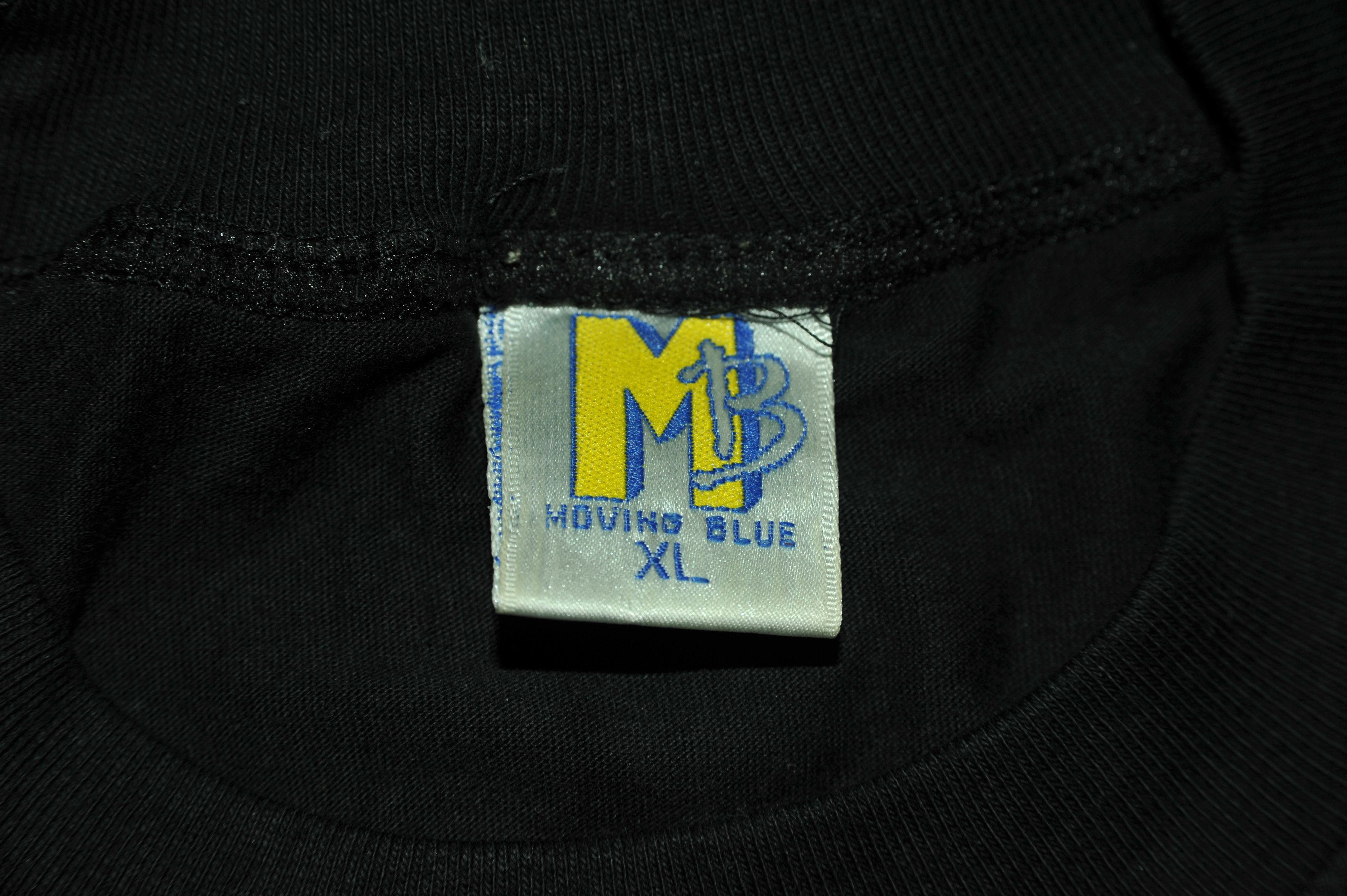 Vintage Vintage Moving Blue T-shirt Size US XL / EU 56 / 4 - 5 Thumbnail
