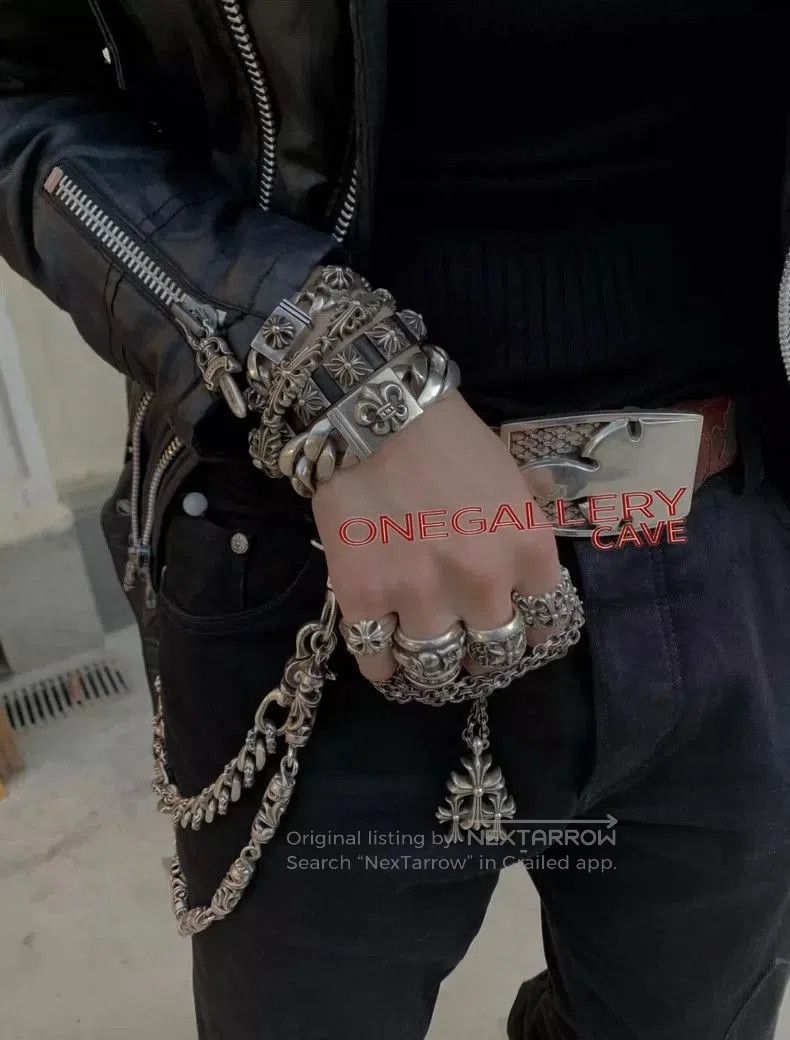 Chrome Hearts Chrome Hearts Flame Belt Buckle Item. Size ONE SIZE - 3 Thumbnail