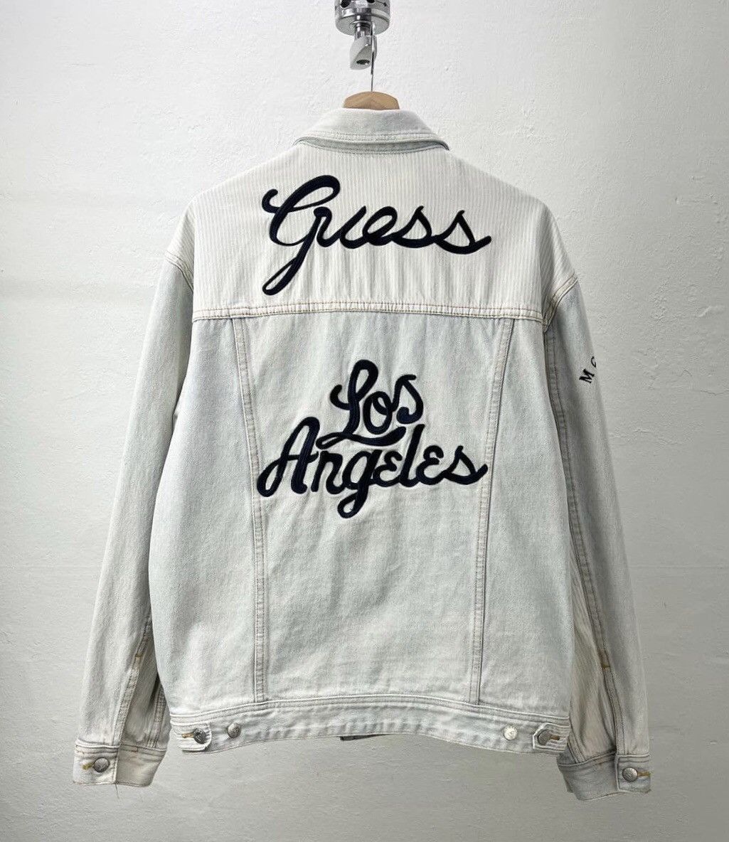 Guess Guess Los Angeles Oversized Vintage Denim Jacket Size US M / EU 48-50 / 2 - 1 Thumbnail